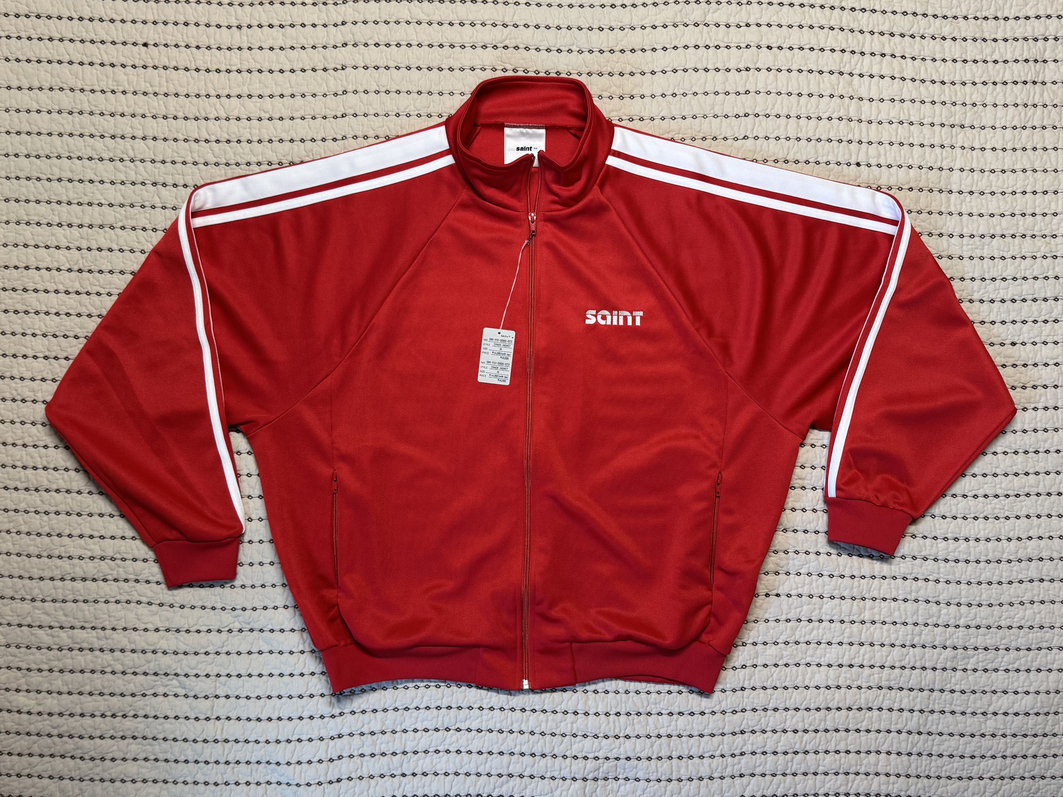 Saint Michael SAINT MXXXXXX SAINT MICHAEL - TRACK JACKET RED MEDIUM SM073 Size US M / EU 48-50 / 2 - 3 Thumbnail