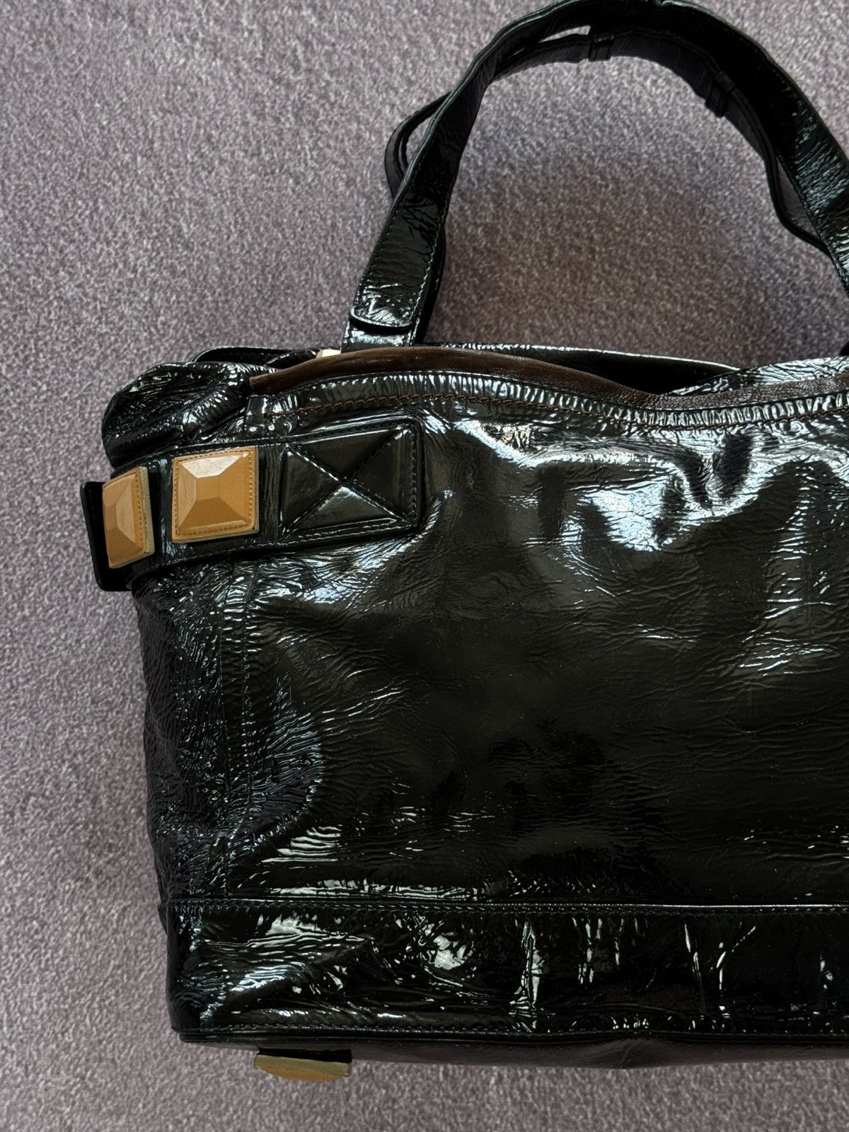 Chloe Chloe 00s Avant Garde Leather Audra Handle Bag Size ONE SIZE - 12 Thumbnail