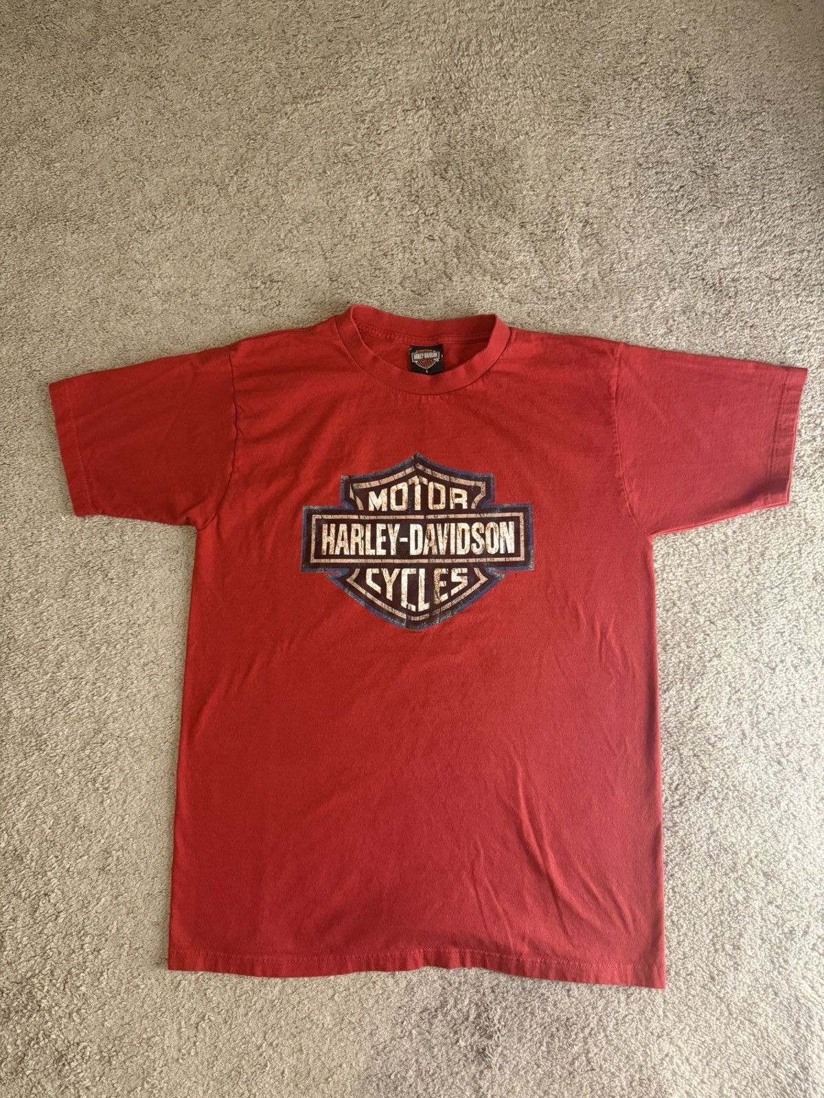 Harley Davidson 2006 Vintage Harley Davidson Albany Tee Size US L / EU 52-54 / 3 - 1 Thumbnail