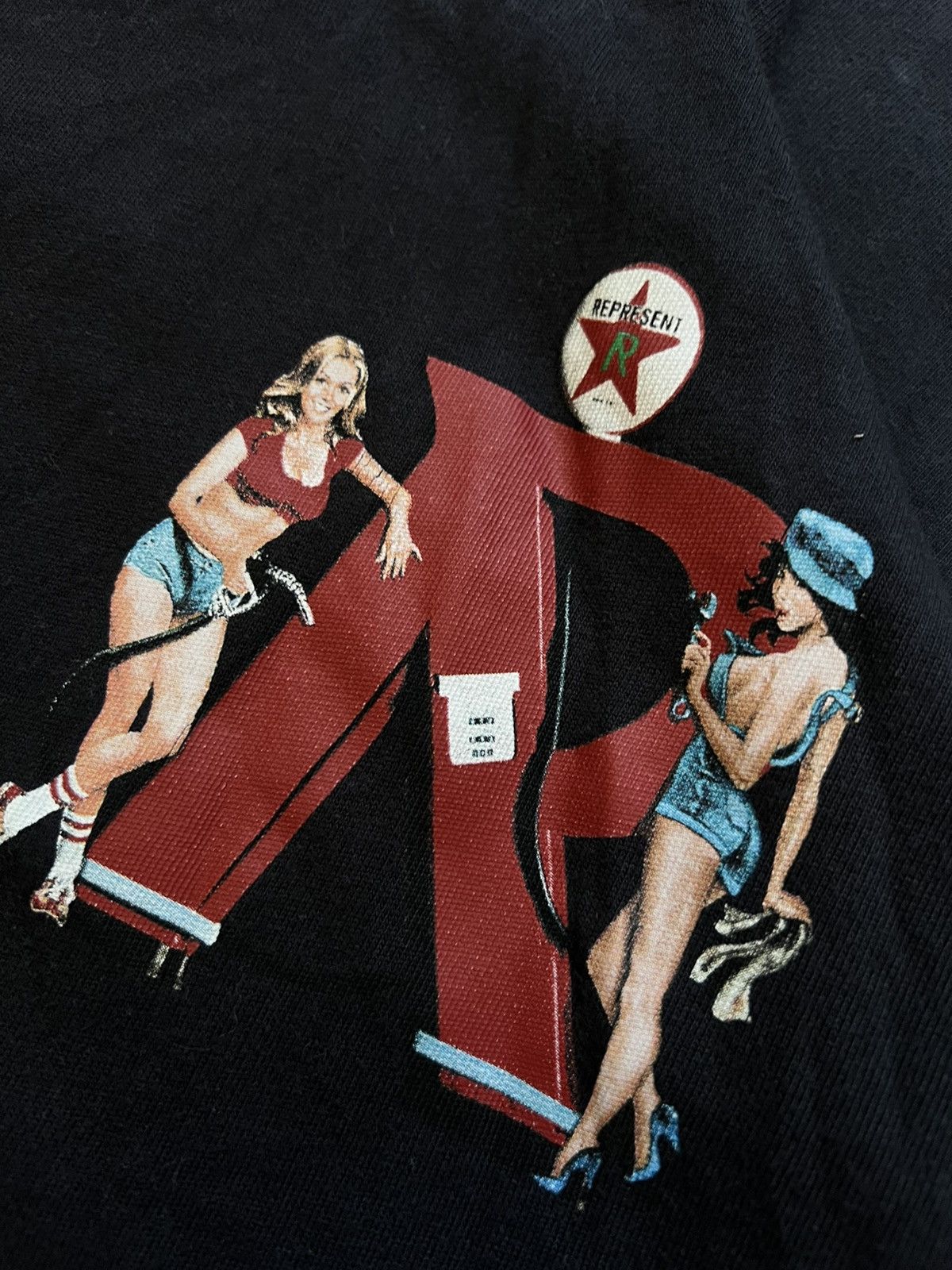 Represent Clo. Represent Automotive Girl Printed T-Shirt Black Size L Size US L / EU 52-54 / 3 - 5 Thumbnail