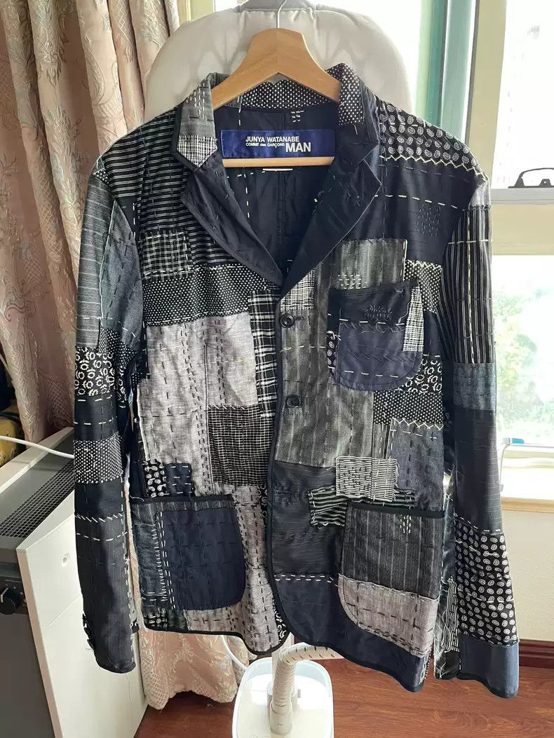Junya Watanabe Junya Watanabe Spliced suit jacket Size US M / EU 48-50 / 2 - 1 Thumbnail