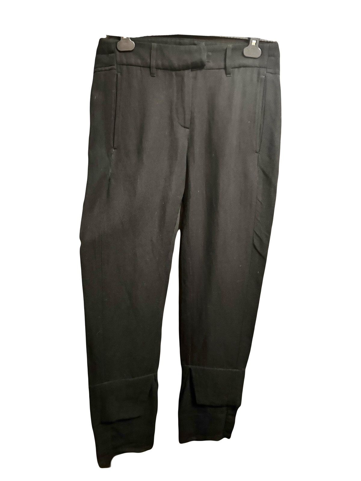 Ann Demeulemeester ann deumeulemeester black wool ridding pants Size 26" / US 2 / IT 38 - 1 Thumbnail
