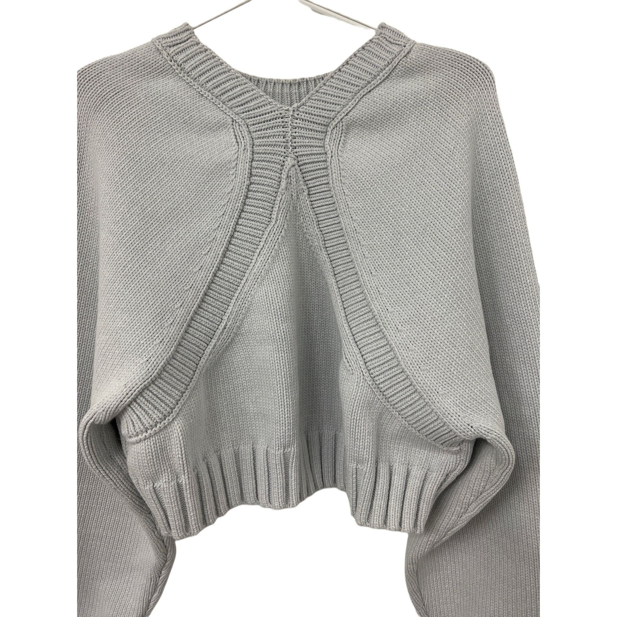 T by Alexander Wang Alexanderwang.T Cropped Sweater Size M / US 6-8 / IT 42-44 - 5 Thumbnail