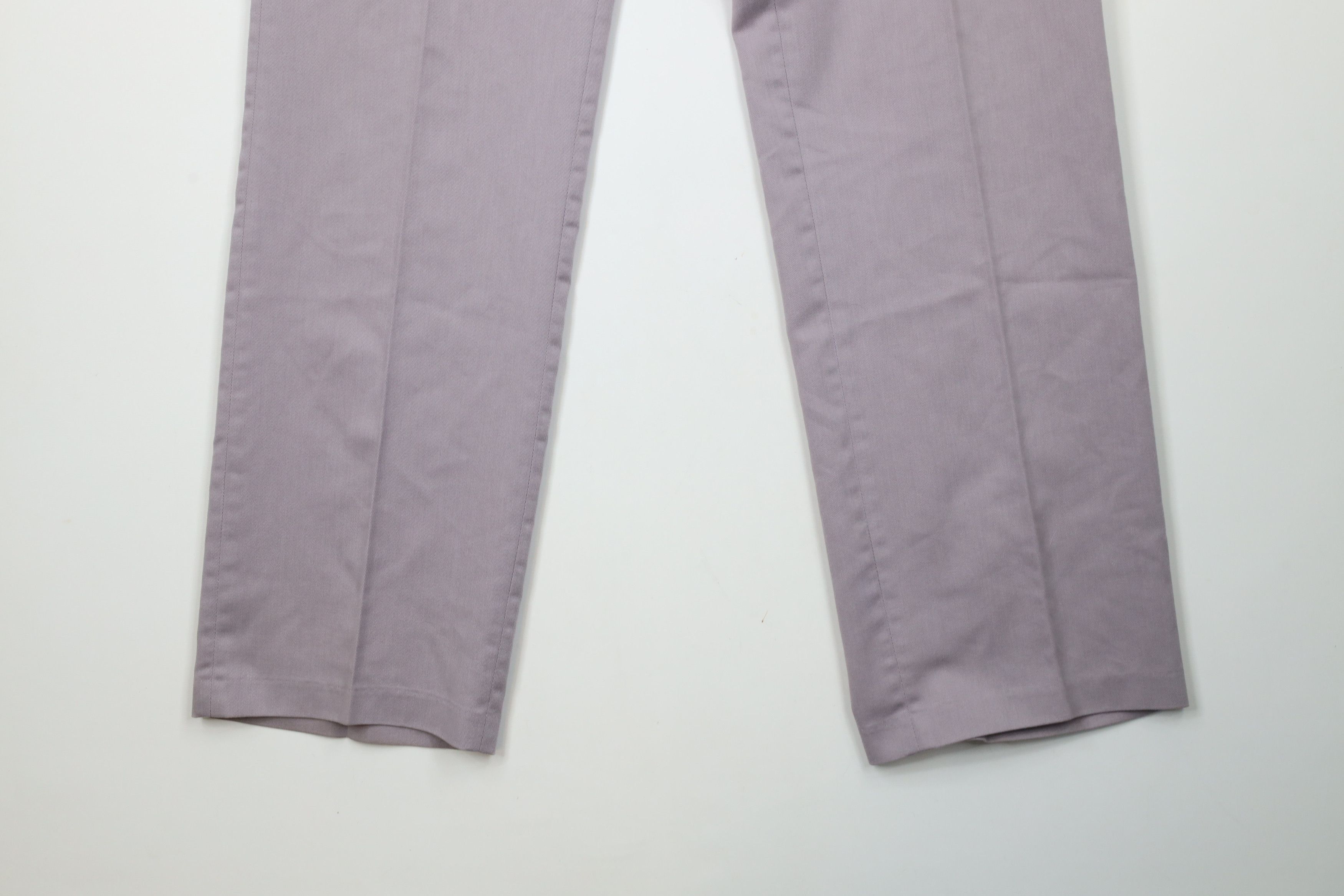 Levi's × Vintage Vintage 70s 80s Levis Flared Wide Leg Chino Pants Purple USA Size US 38 / EU 54 - 4 Thumbnail