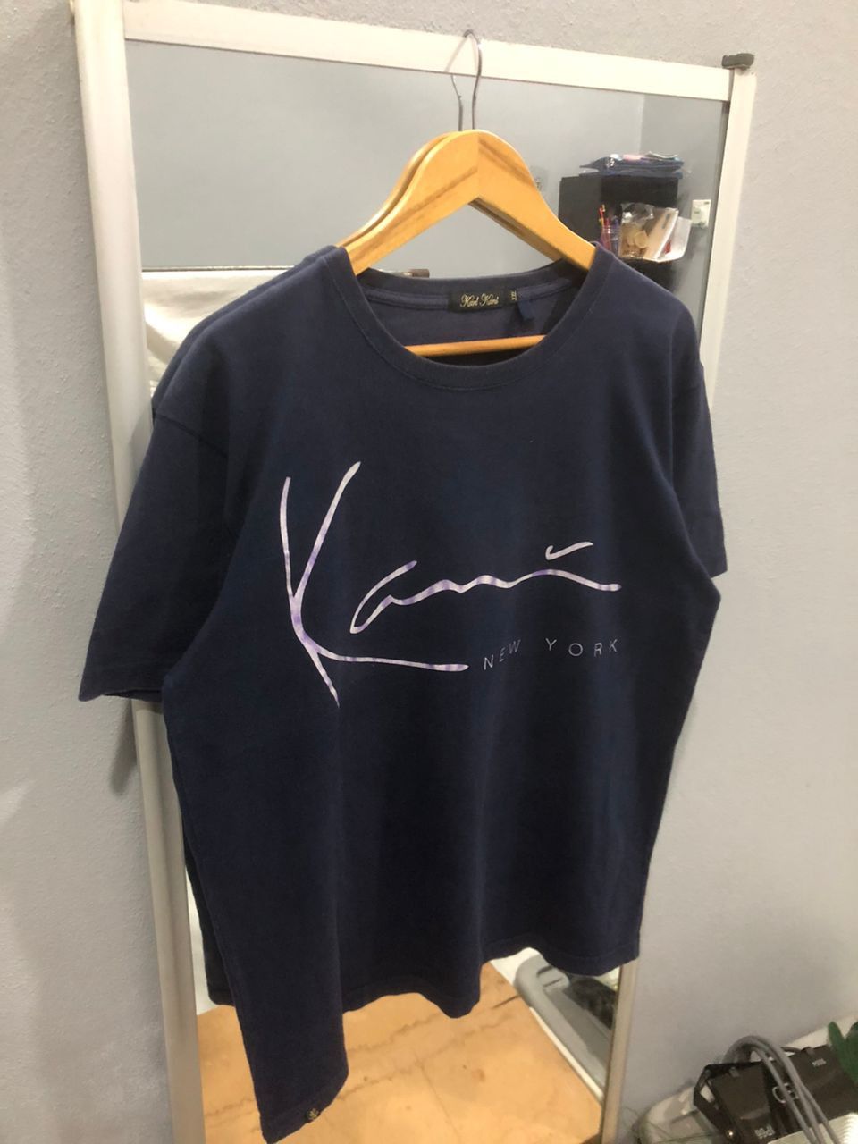 Karl Kani × Rap Tees × Vintage Vintage Karl Kani Homme Signature logo Shirt Size US L / EU 52-54 / 3 - 2 Thumbnail