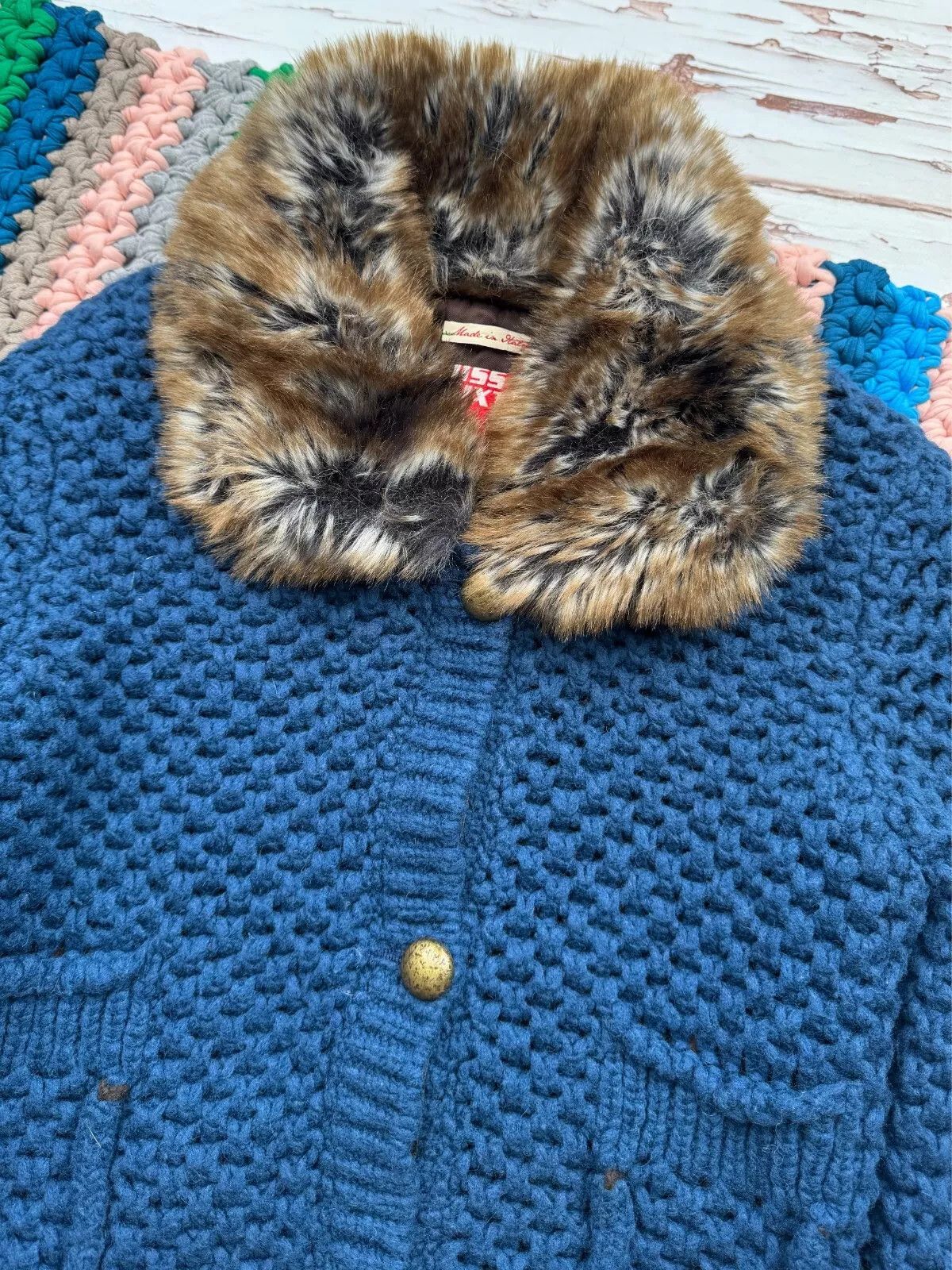 Miss Sixty Miss Sixty Vintage Knitted Jacket (V95)(D10) Size S / US 4 / IT 40 - 3 Thumbnail