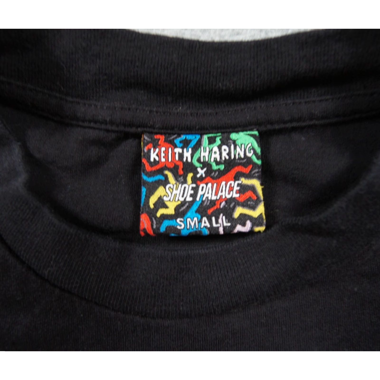 Palace Keith Haring Shirt Mens Small Black Art Graphic Tee Short Sleeve Crew Neck T-Shirt Logo Size US S / EU 44-46 / 1 - 7 Thumbnail