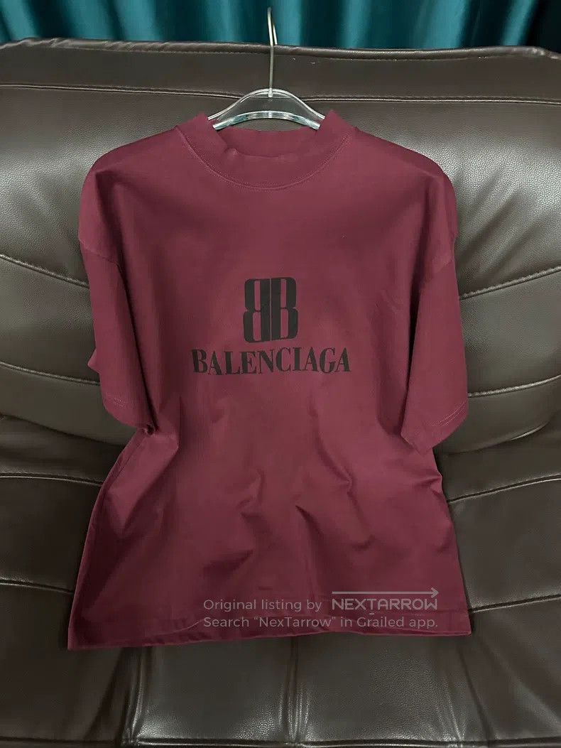 Balenciaga Balenciaga Double B Short Sleeve Size US XS / EU 42 / 0 - 1 Thumbnail