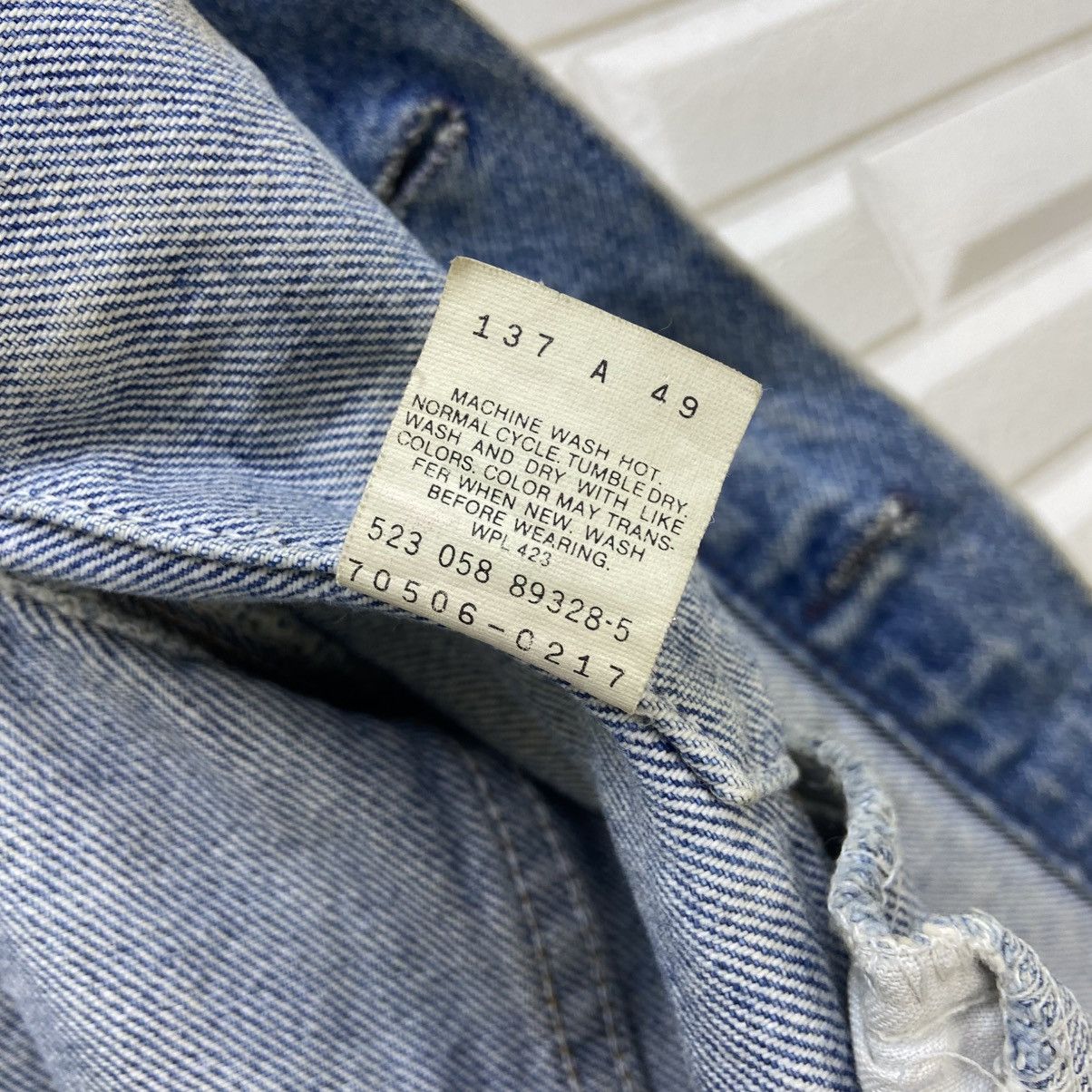Levi's Vintage Clothing Vintage Levi’s Made in USA #523 Denim Trucker Jacket Size US S / EU 44-46 / 1 - 23 Thumbnail