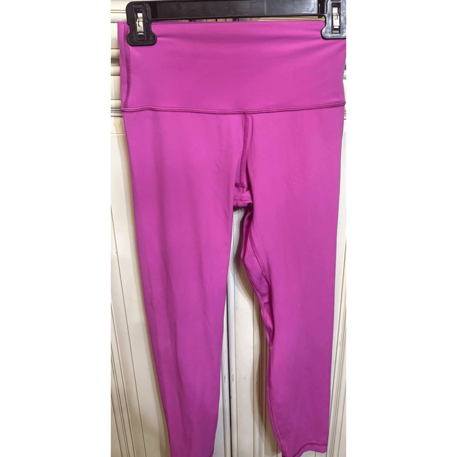 Lululemon Lululemon Women's Leggings Pink Size 6 Athletic Pull On High-Rise Size 28" / US 6 / IT 42 - 7 Thumbnail
