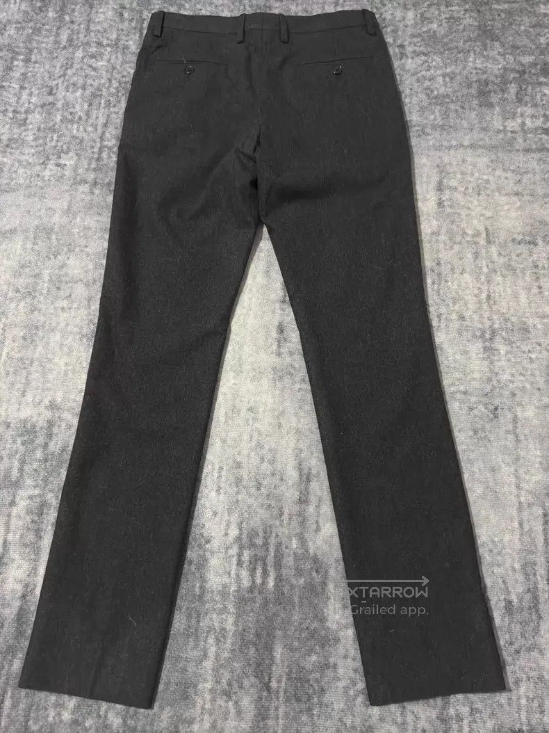 Saint Laurent Paris Saint Laurent Paris Black and Grey Wool Tweed Straight Tro Size US 30 / EU 46 - 2 Thumbnail