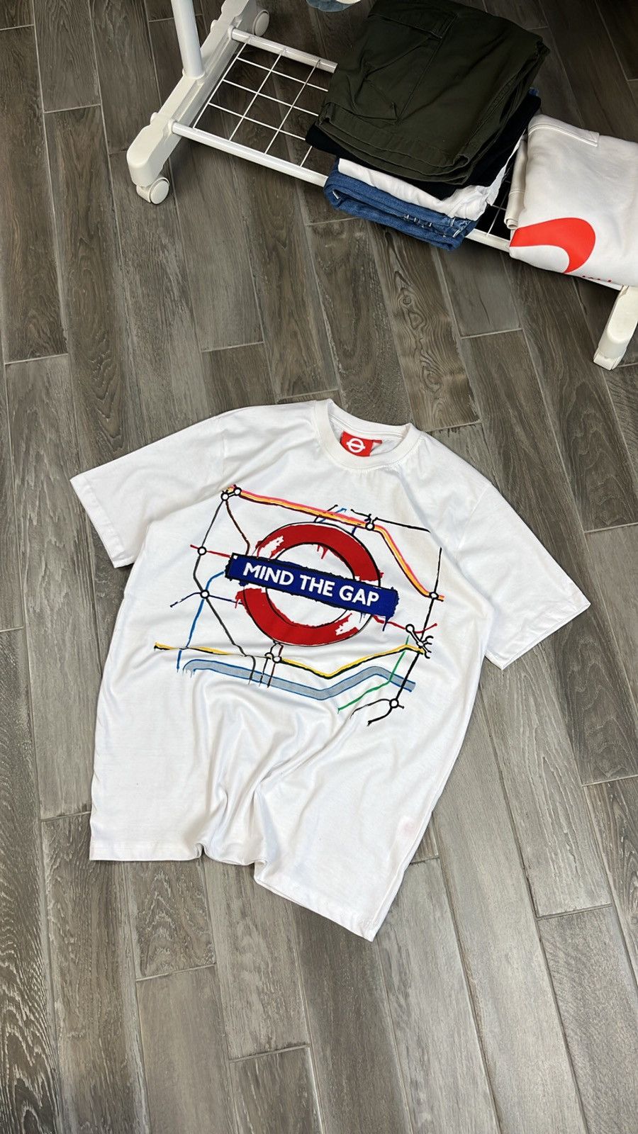 Trapstar London Transport London Mind The Gap casual tee Size US L / EU 52-54 / 3 - 1 Thumbnail