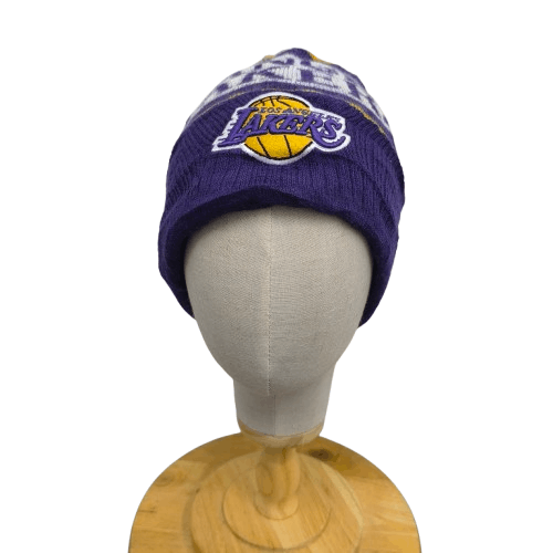 NBA × Reebok 🔒NBA la lakers basketball club by reebook beanie hat Size ONE SIZE - 1 Thumbnail