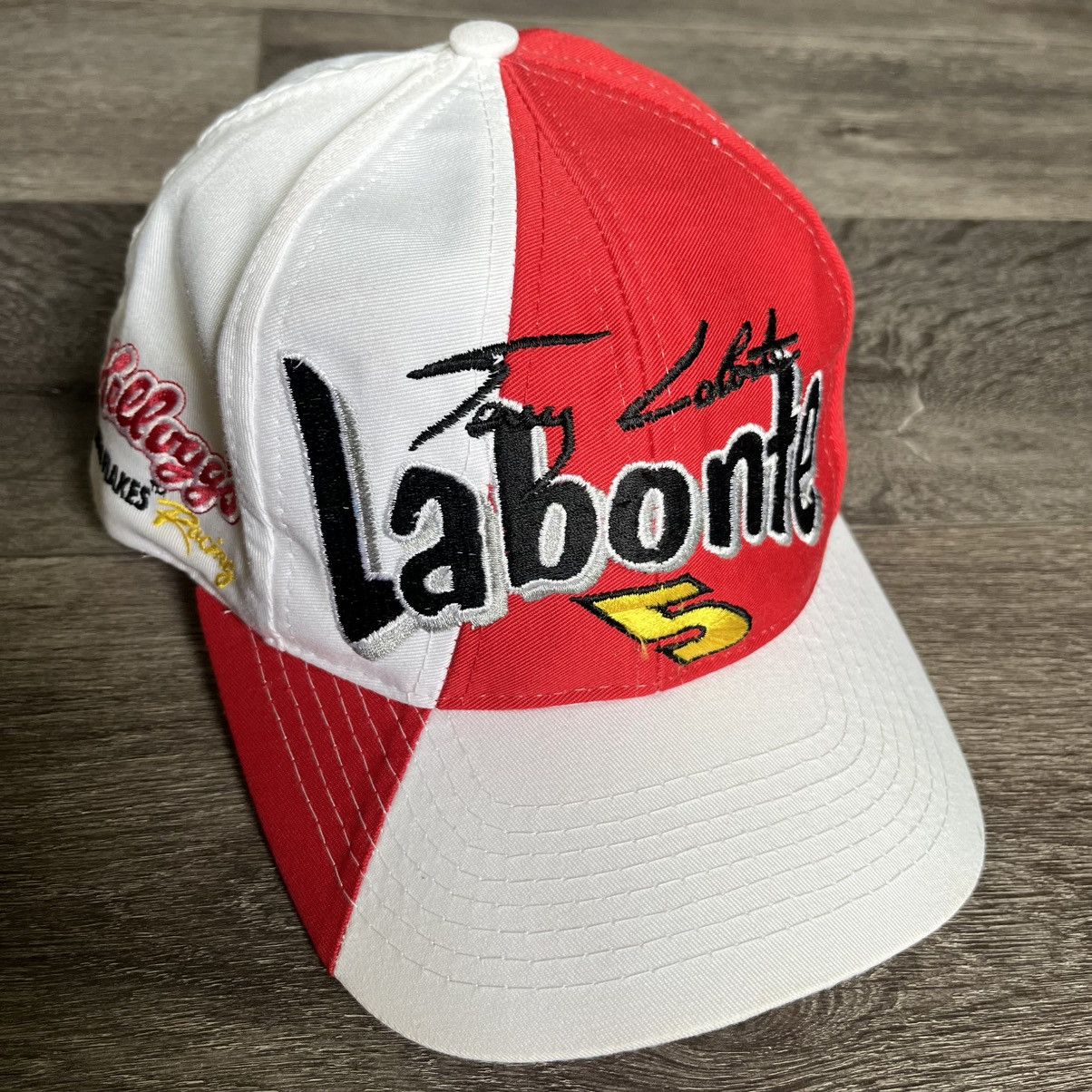 NASCAR Vintage 90s NASCAR Terry Labonte Kellogg’s Racing 2 Tone Hat Size ONE SIZE - 2 Thumbnail