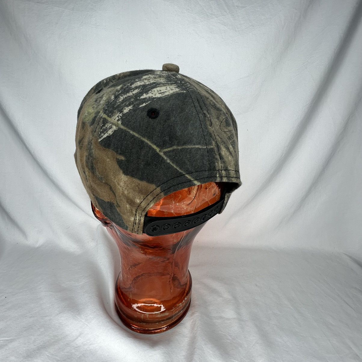 Vintage Vtg Early 2000’s Snap-On Racing Realtree Camo Strapback Hat Size ONE SIZE - 3 Thumbnail