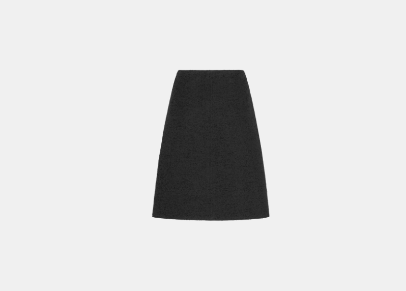 Dior o1w1db11225 451J17 Mini Skirt in Black Size 25" / US 0 / IT 36 - 2 Thumbnail