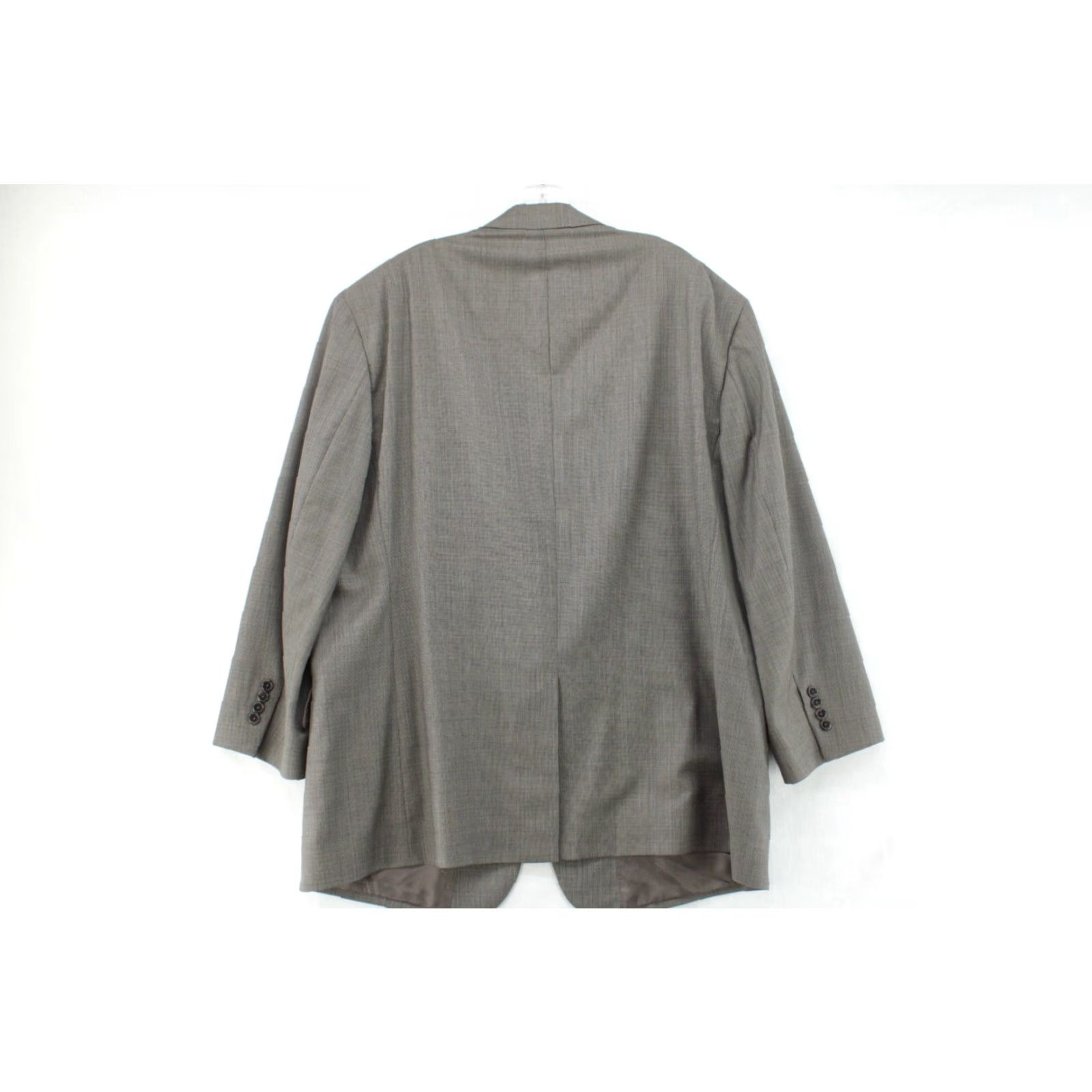 Jos. A. Bank VINTAGE Jos. A. Bank Blazer Men's 50R Gray Micro Houndstooth Preppy Regencycore Boss Shirt Size 50R - 3 Thumbnail