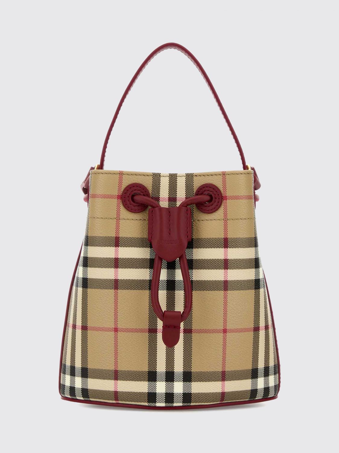 Burberry Burberry Mini Bag Woman Beige Size ONE SIZE - 1 Thumbnail