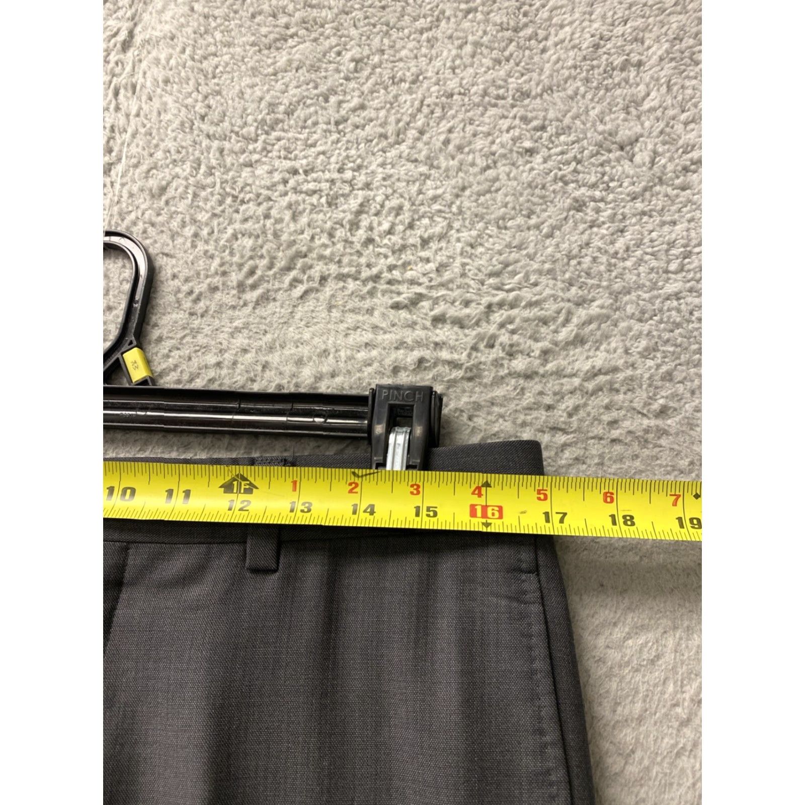 Ted Baker Ted Baker Pants Dress Men 33x30 Gray Wool / 164-31 Dress slacks Work Mens Regular Pants Size US 33 - 3 Thumbnail
