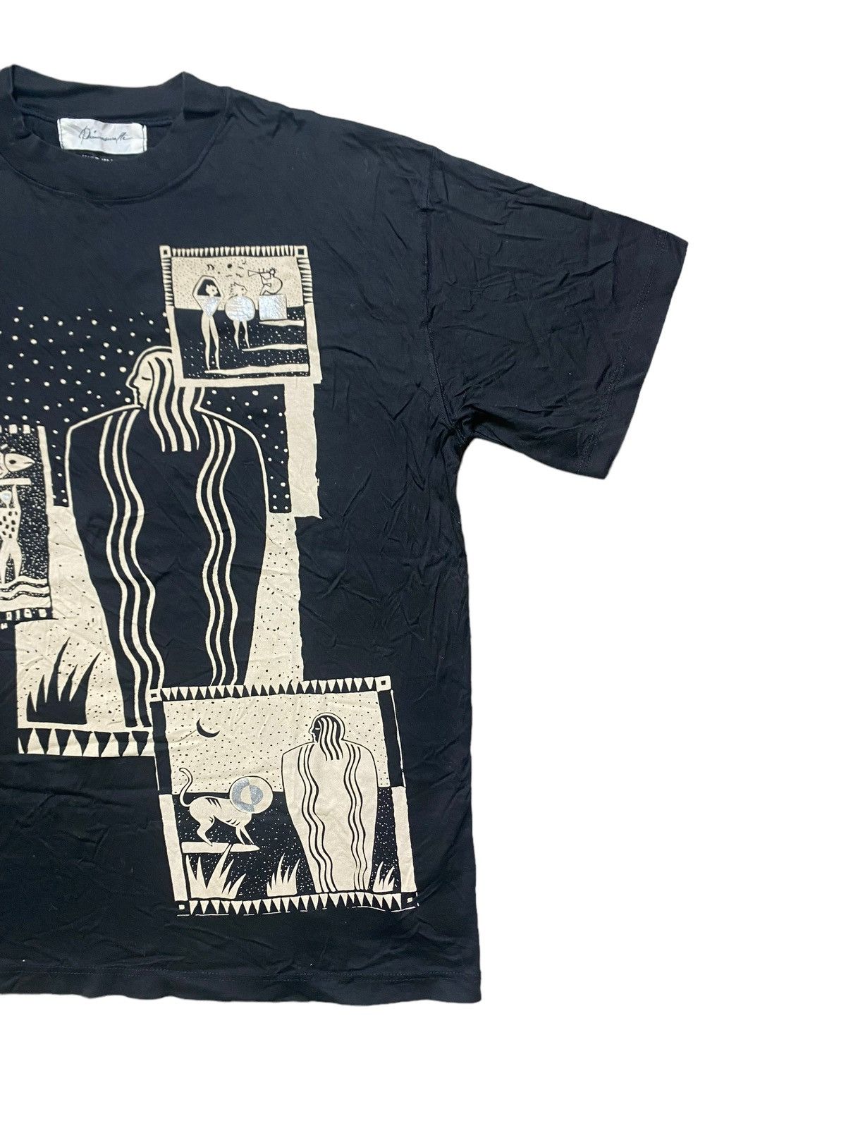 Vintage VINTAGE ART TEE GRAPHIC DESIGN MADE IN ITALY Size US M / EU 48-50 / 2 - 2 Thumbnail
