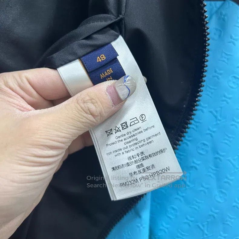 Louis Vuitton Louis Vuitton Color-block full-print hooded windproof jack Size US M / EU 48-50 / 2 - 4 Thumbnail