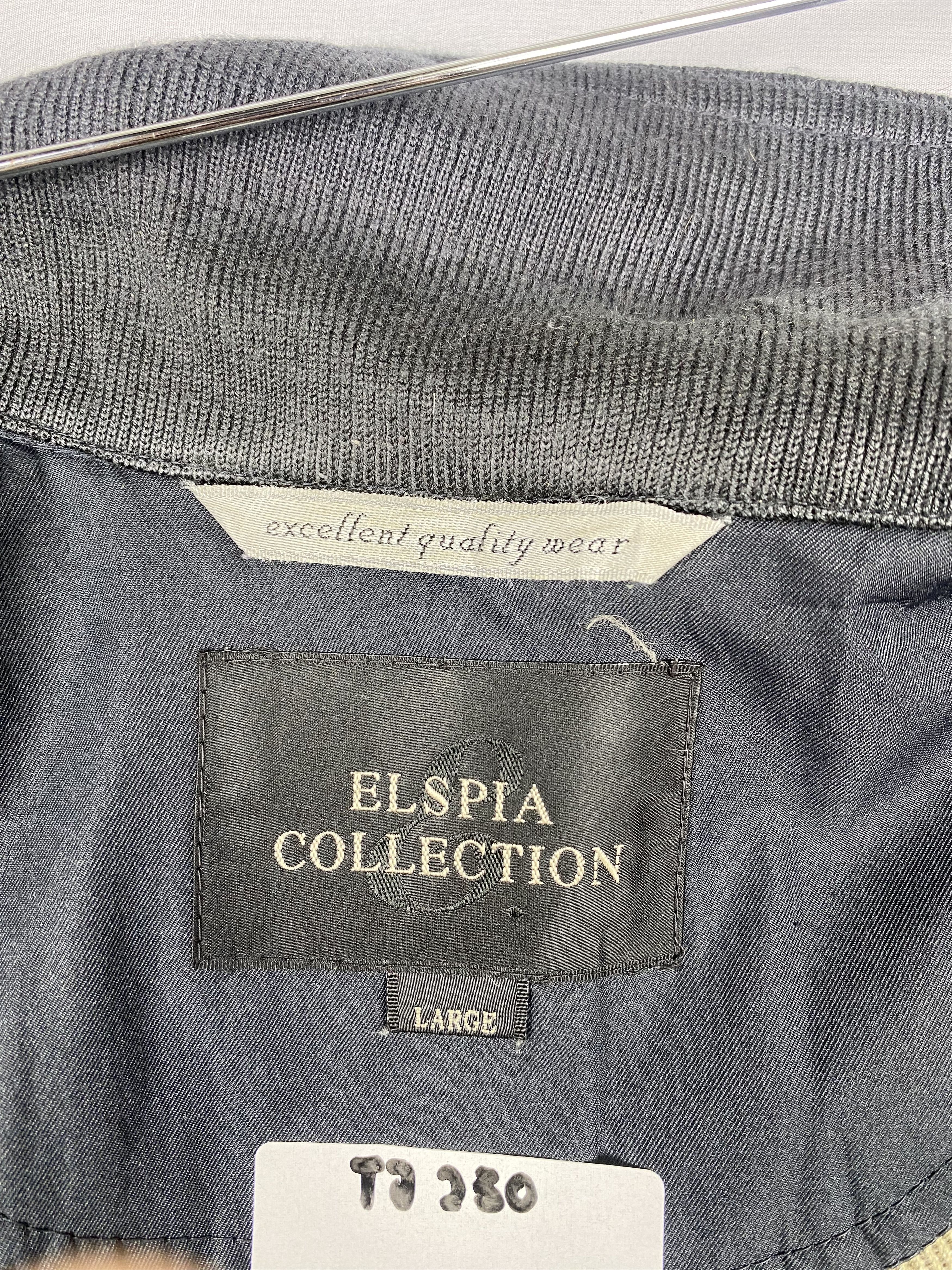 Japanese Brand Vintage ELSPIA Zip Up Light Jacket Size US L / EU 52-54 / 3 - 7 Thumbnail
