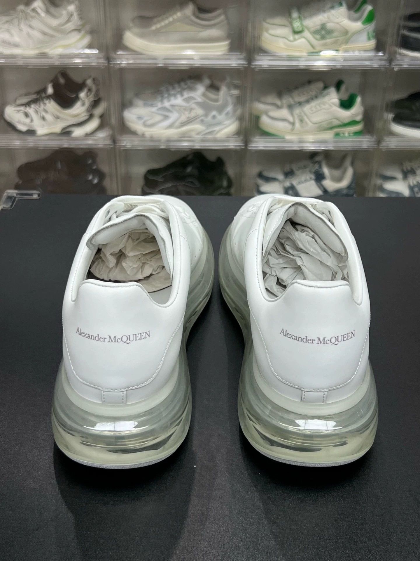 Alexander McQueen MCQ White Sole Air Cushion Sneakers Size 44 Size US 10.5 / EU 43-44 - 7 Thumbnail