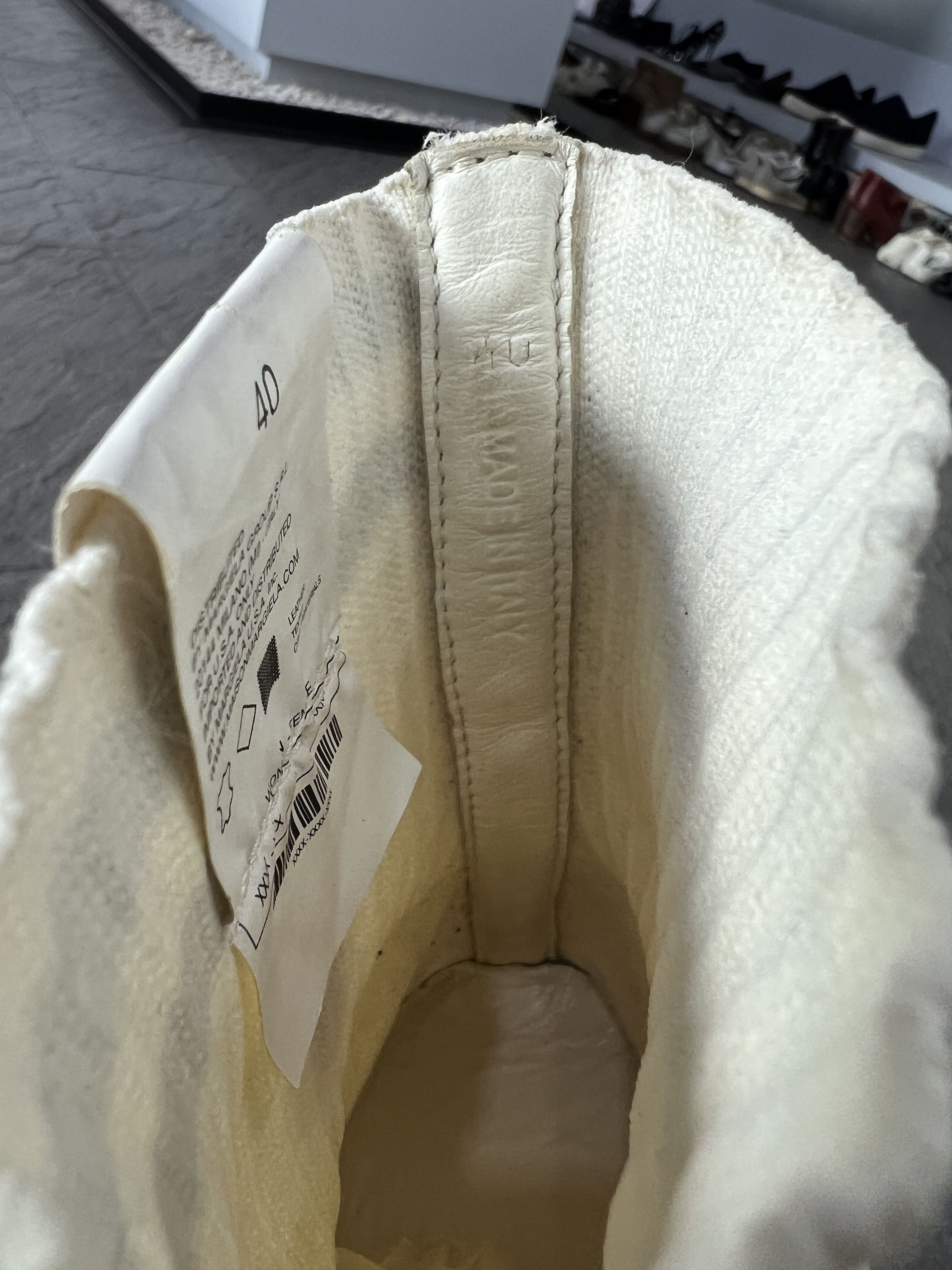 Maison Margiela Maison Margiela Sock Sneakers Boots EU 40 White Knit Ankle Size US 10 / IT 40 - 8 Thumbnail