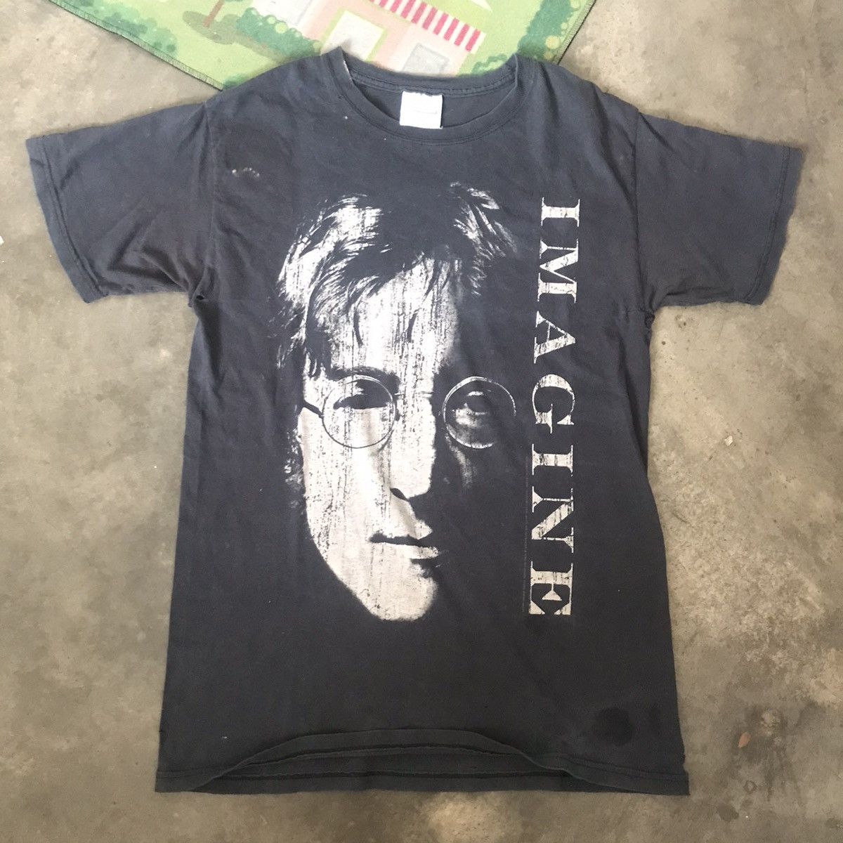 Band Tees JOHN LENNON IMAGINE 2007 Yoko Ono Lennon Photo Ian Macmillan Size US S / EU 44-46 / 1 - 13 Thumbnail