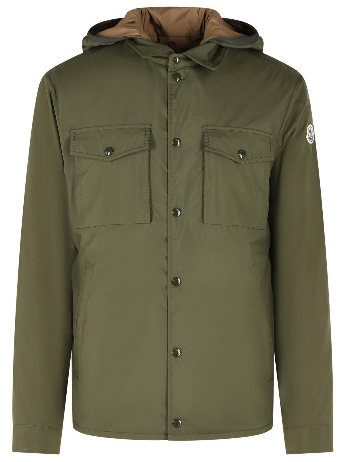Moncler MONCLER 'Chirano' Green Polyester Jacket Size US XXL / EU 58 / 5 - 1 Thumbnail