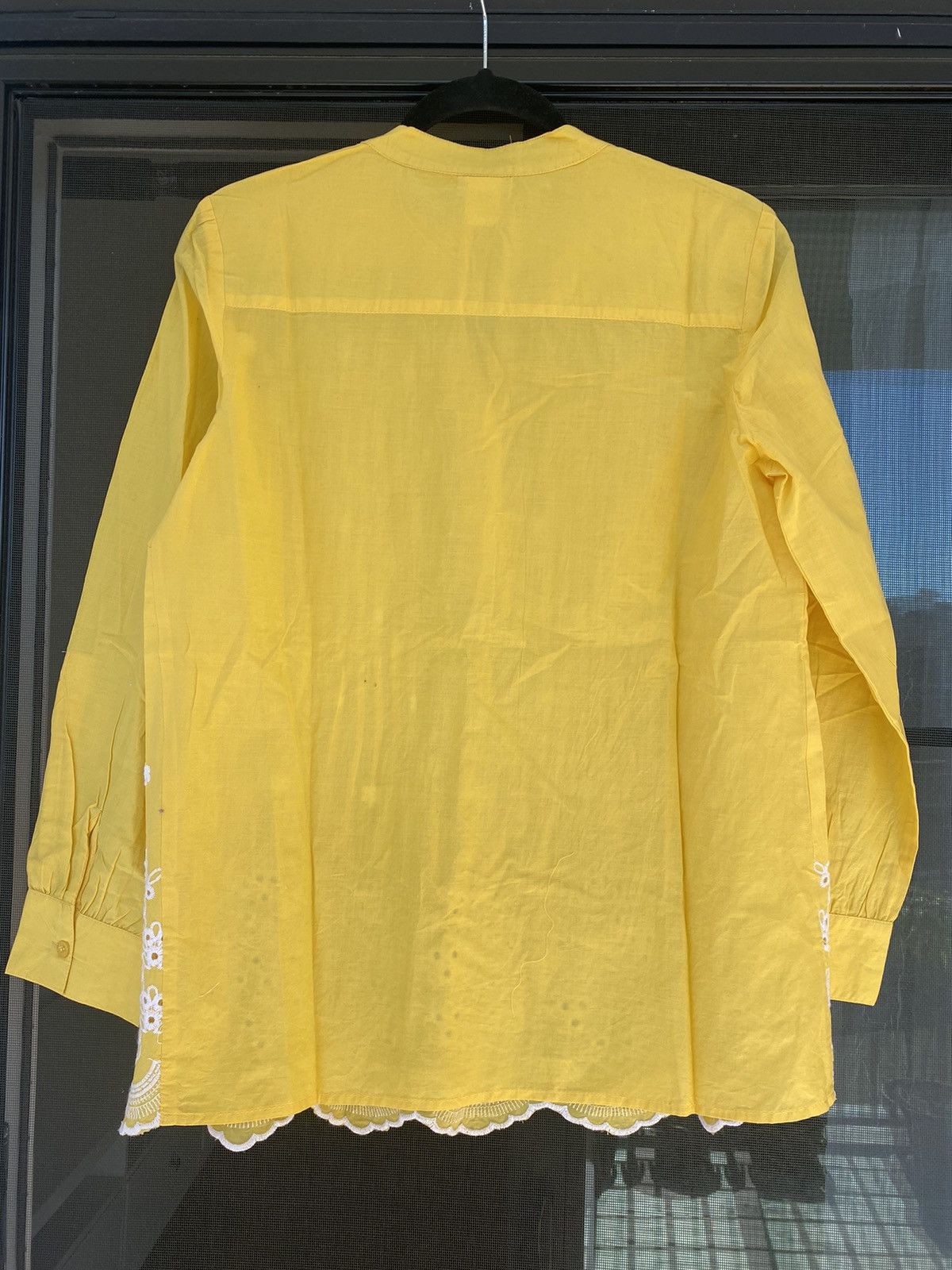 Other American Sweetheart Women's Blouse Top Cotton Scallop Size S / US 4 / IT 40 - 10 Thumbnail