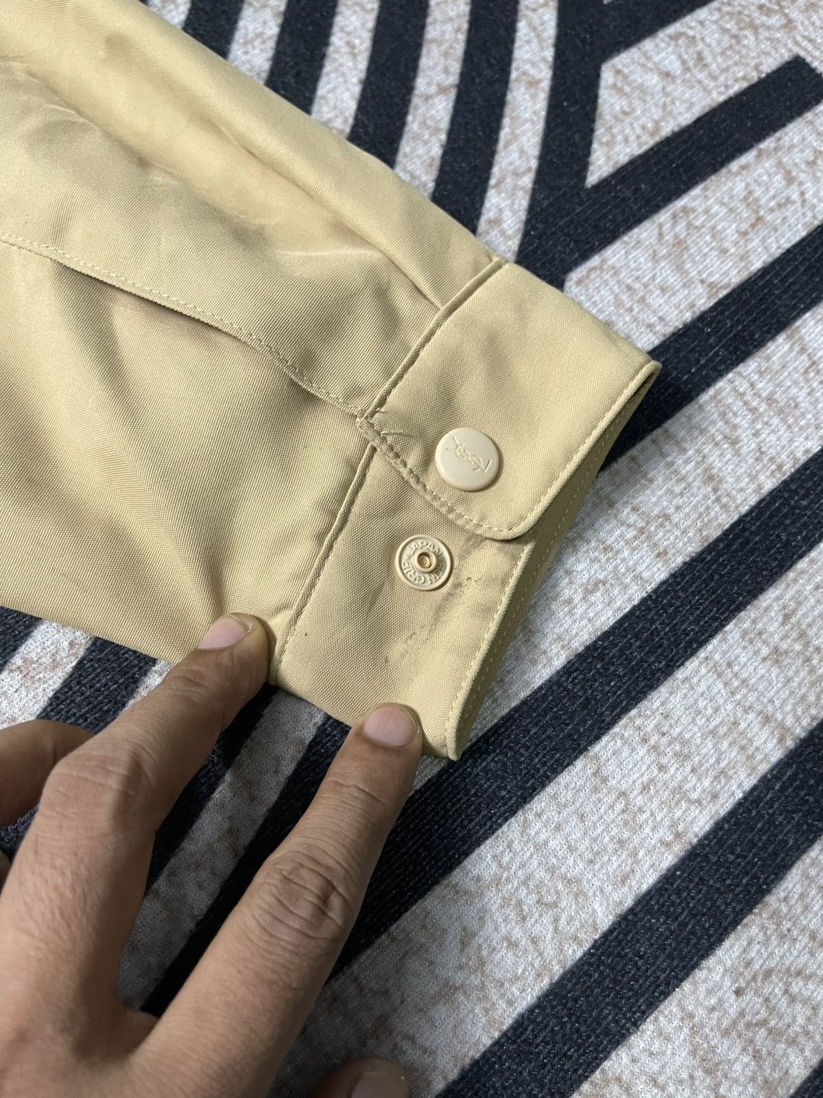 Yves Saint Laurent 90s YVES SAINT LAURENT POUR HOMME ZIP UP JACKET RARE Size US L / EU 52-54 / 3 - 18 Thumbnail