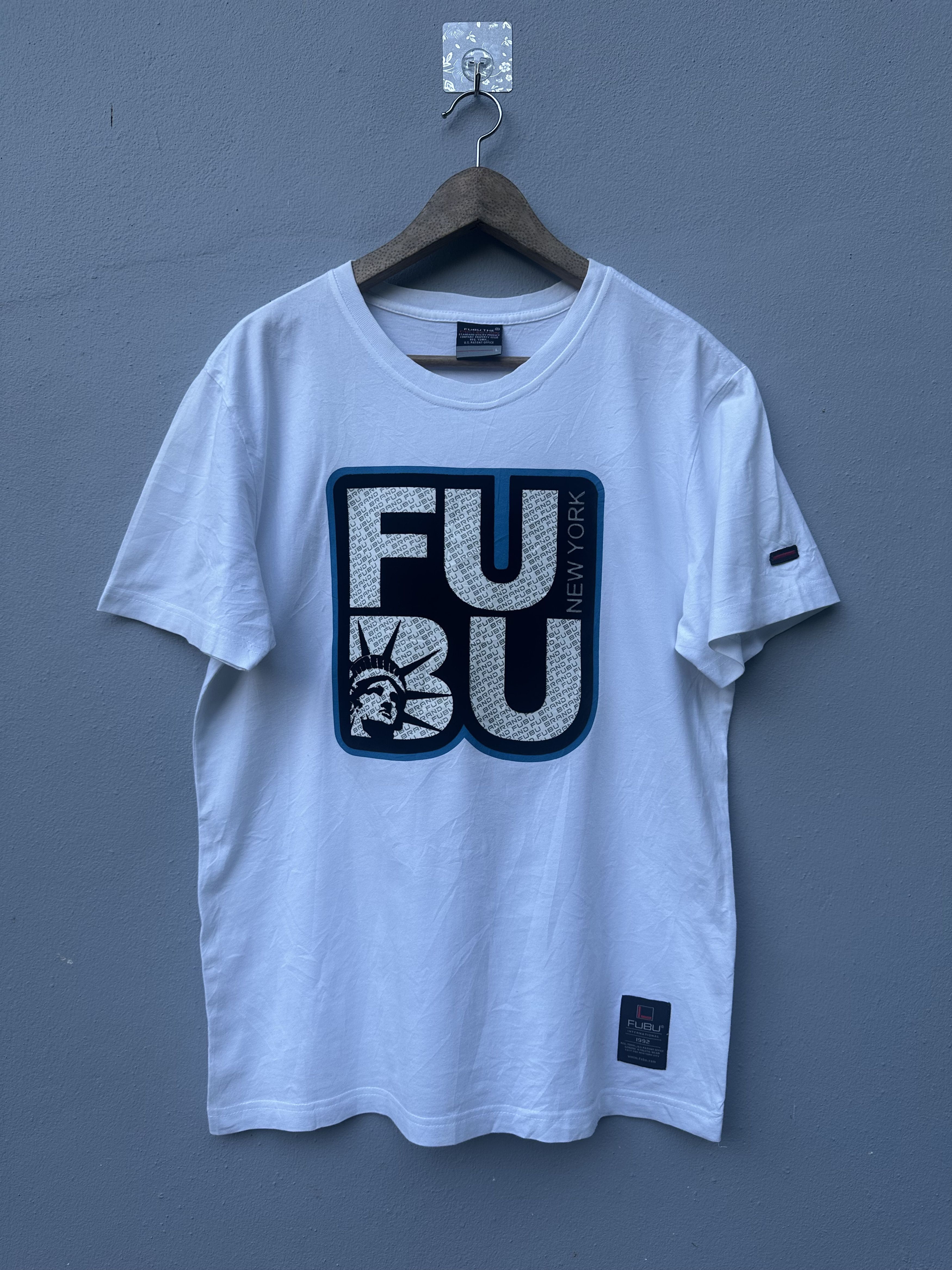 Fubu Vintage Fubu New York Big Logo Size US L / EU 52-54 / 3 - 1 Thumbnail