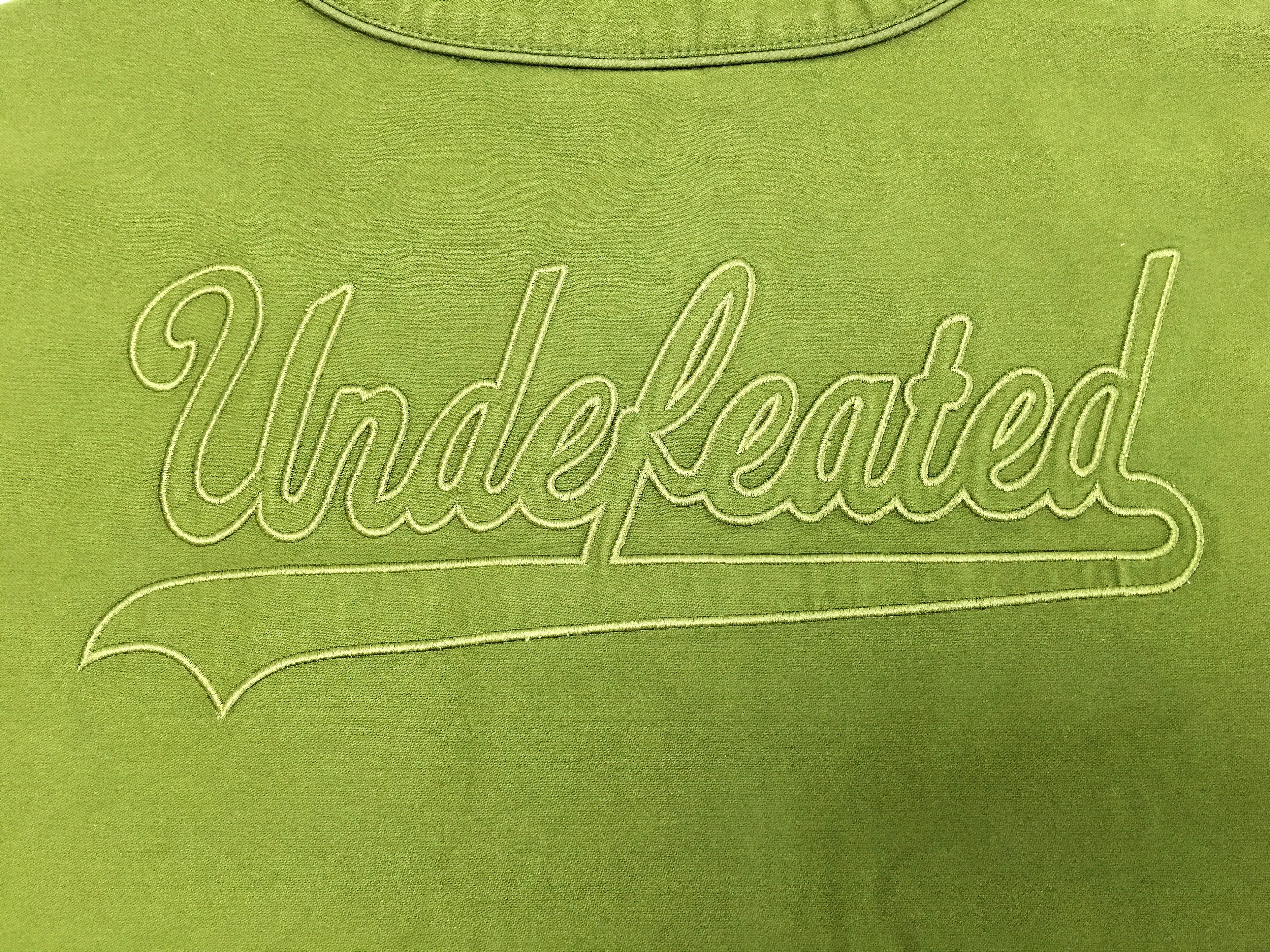 Undefeated Undefeated 5 Strike Sateen Baseball Jersey Large Olive Drab Size US L / EU 52-54 / 3 - 8 Thumbnail