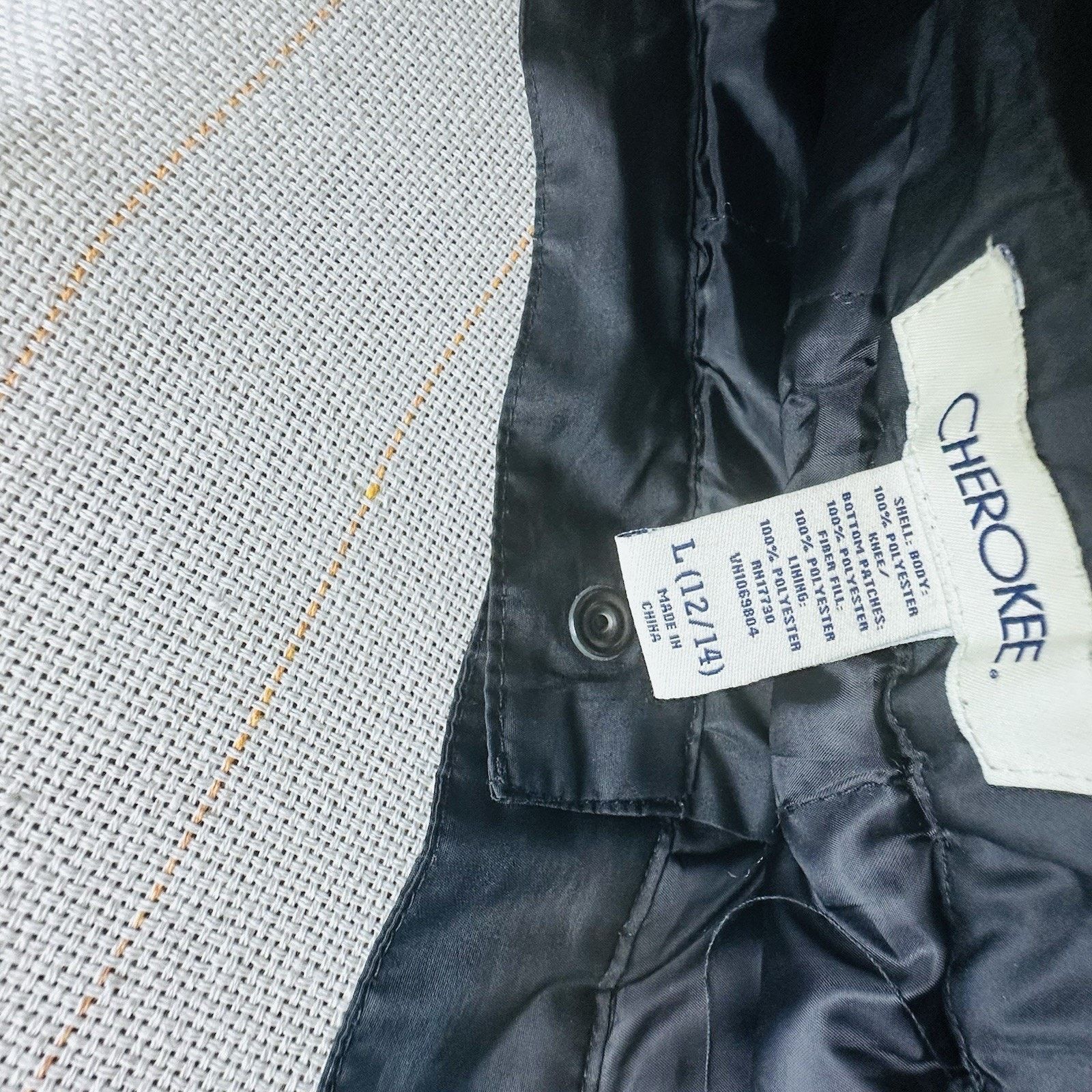 Cherokee Youth Boys Champion Snow Winter Ski Pants Insulated Black Size 34" / US 12 / IT 48 - 7 Thumbnail