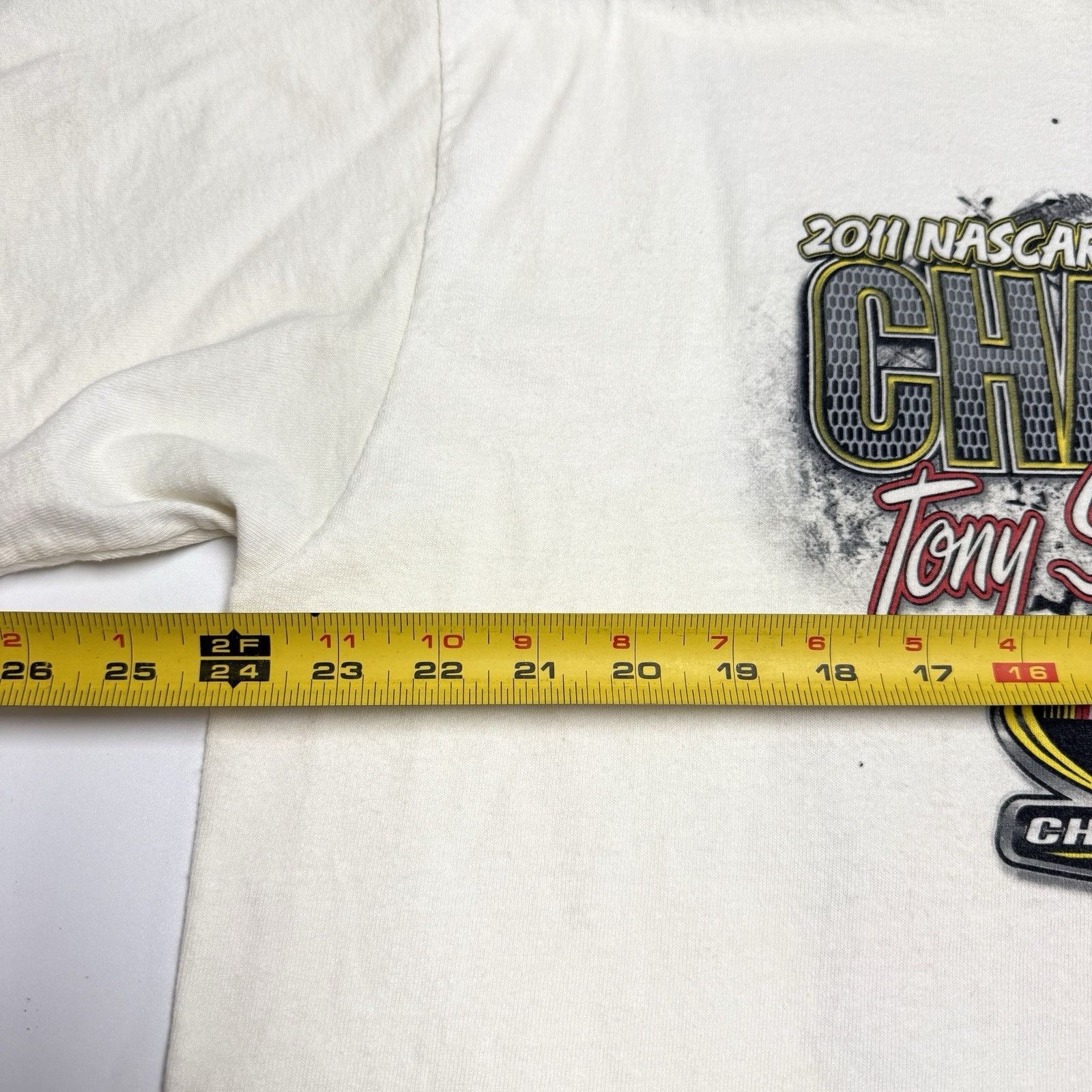 NASCAR Tony Stewart 2011 Spirit Championship Nascar T Shirt 2XL Size US XXL / EU 58 / 5 - 9 Thumbnail