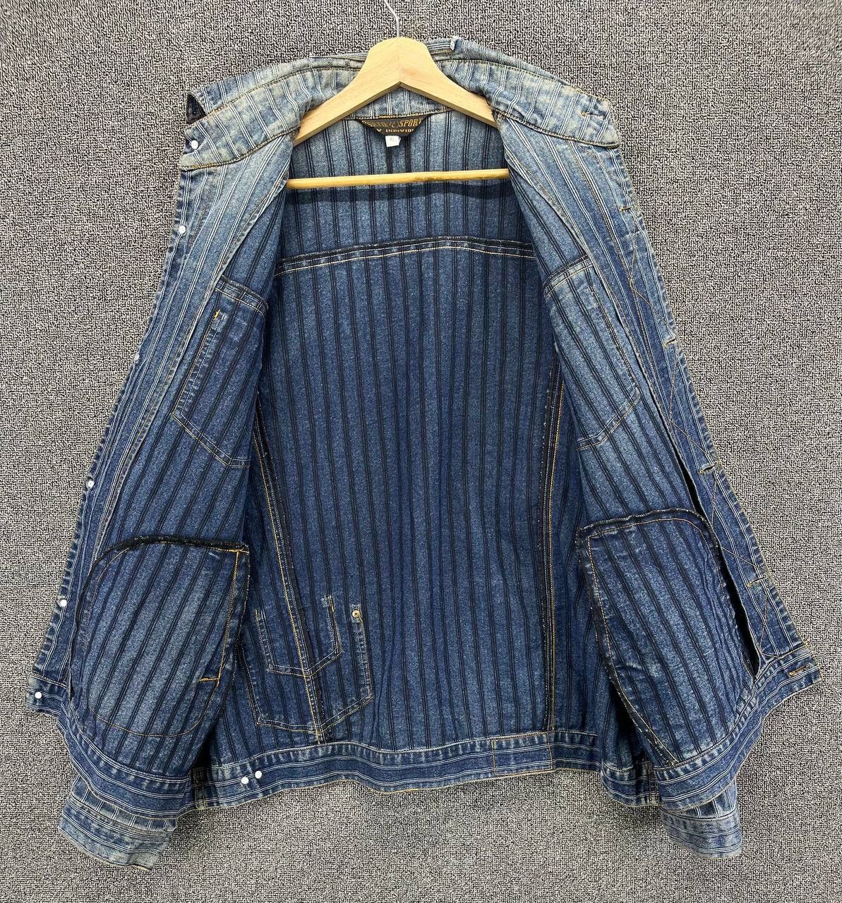 Vintage Vintage Parto Sport Jeans Rare Design Denim Jacket Size US XL / EU 56 / 4 - 6 Thumbnail