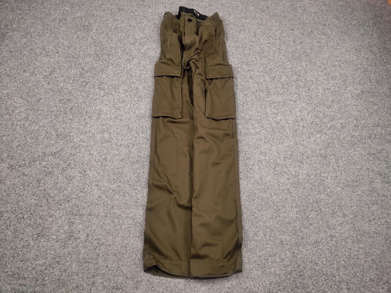 G-Star G Star Raw Renato Straight Military green Canvas Cargo Pants Size US 34 / EU 50 - 2 Thumbnail