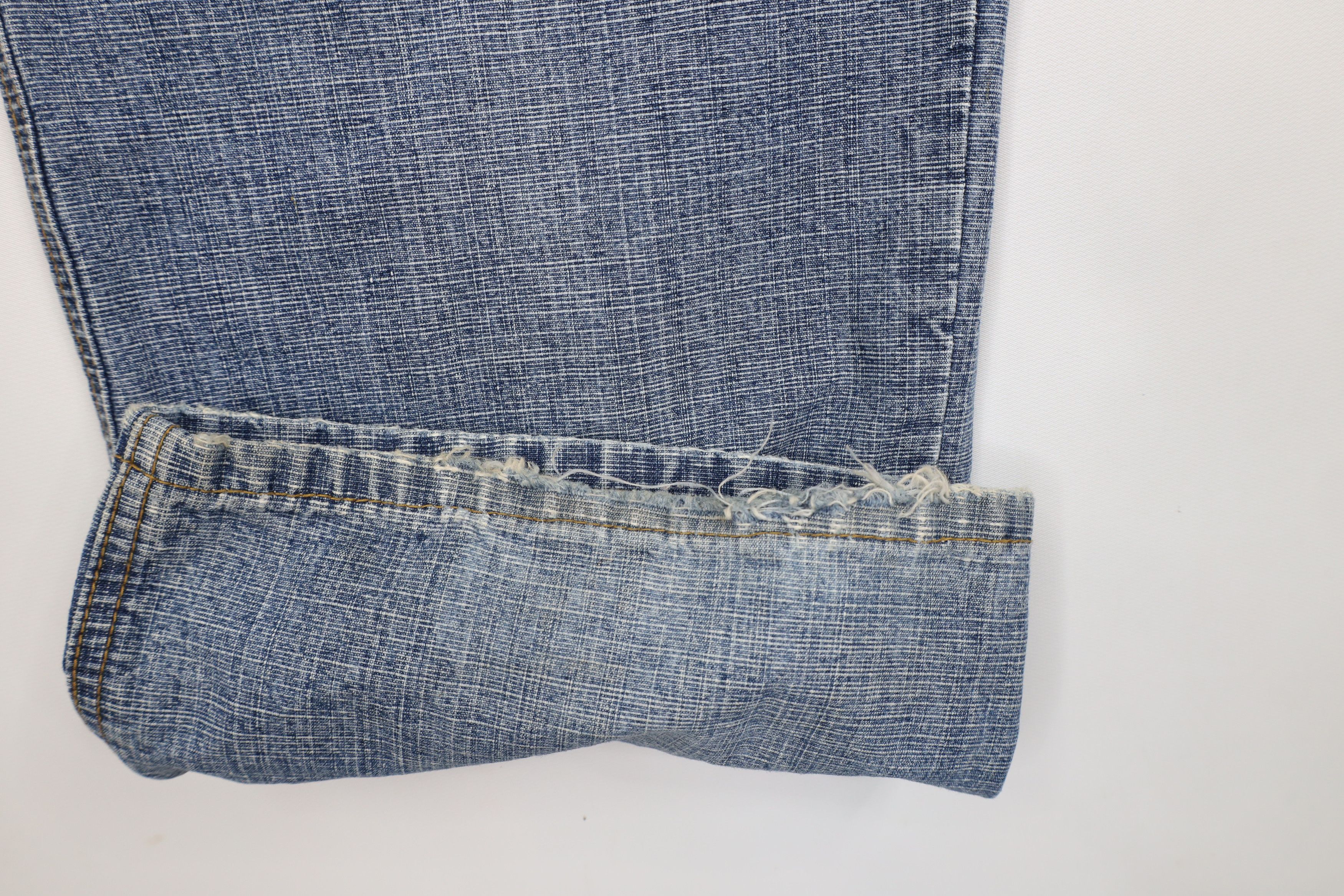 Phat Farm × Vintage Vintage Phat Farm Spell Out Baggy Wide Leg Denim Jeans Size US 34 / EU 50 - 6 Thumbnail