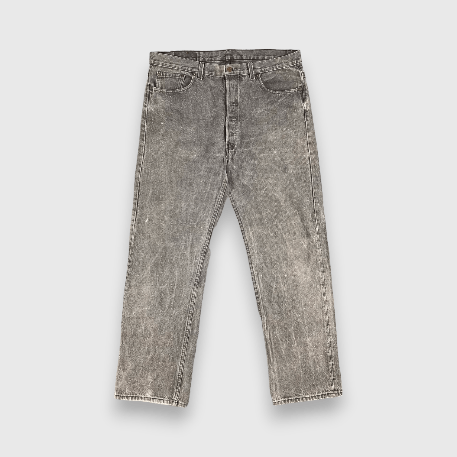 Levi's Vintage 90s Distress Levis 501 Jeans-J1455 Size US 38 / EU 54 - 1 Thumbnail