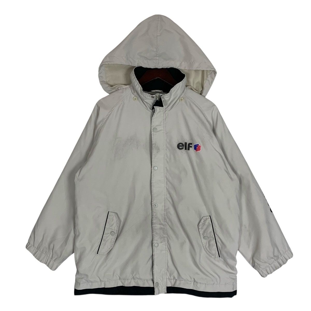 Japanese Brand Vintage Elf Lubricant Clothing StreetWear Hoodie Pullover Size US L / EU 52-54 / 3 - 2 Thumbnail