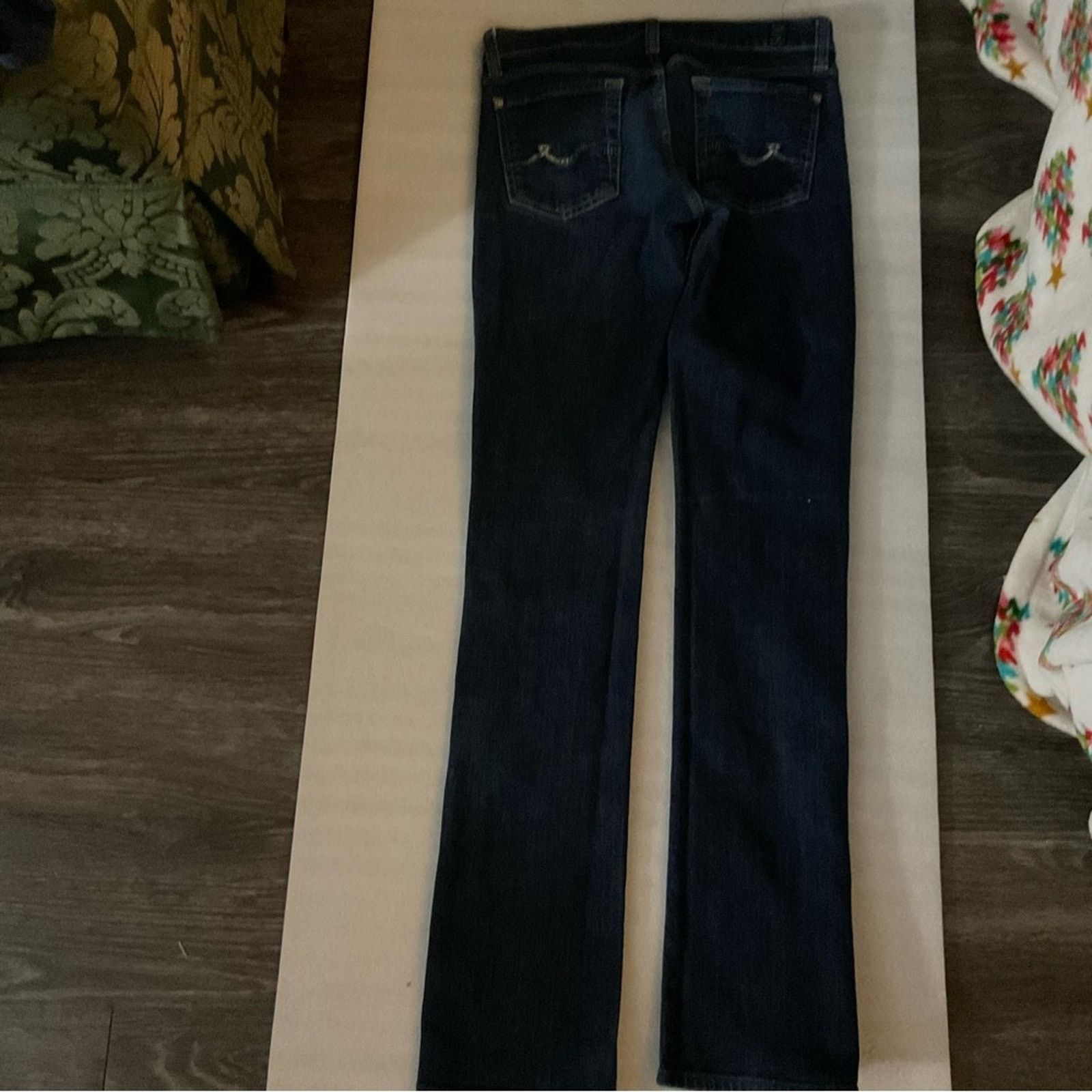 7 For All Mankind 7 For All Mankimd 7FAM Straight Leg Denim Jeans 26 Size 26" / US 2 / IT 38 - 3 Thumbnail