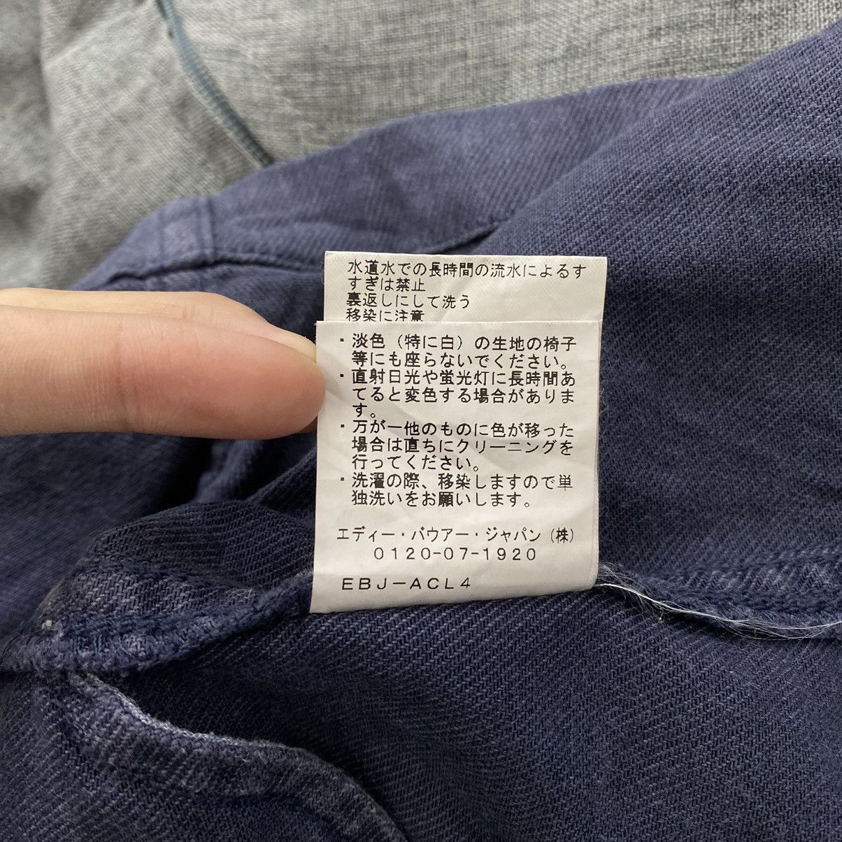 Eddie Bauer × Jean EDDIE BAUER Multi Pockets Button Up Long Denim Jeans Jacket Size M / US 6-8 / IT 42-44 - 7 Thumbnail