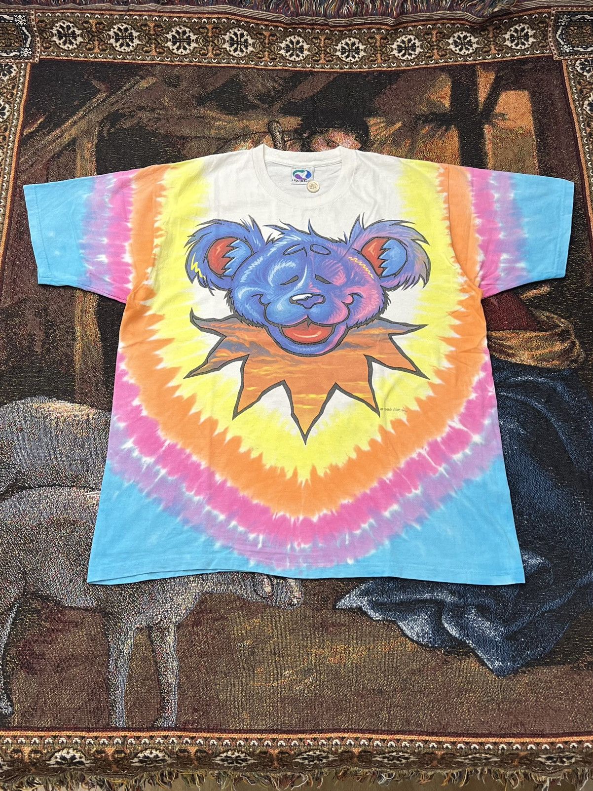 Band Tees Vintage '99 Grateful Dead Liquid Blue Tee Size US L / EU 52-54 / 3 - 3 Thumbnail