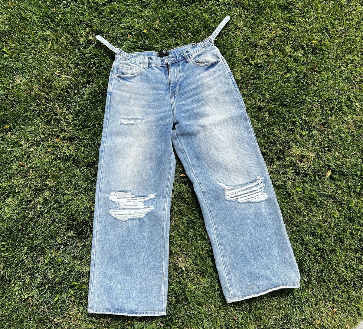 HMDD HMDD light blue baggy denim Size US 34 / EU 50 - 2 Thumbnail