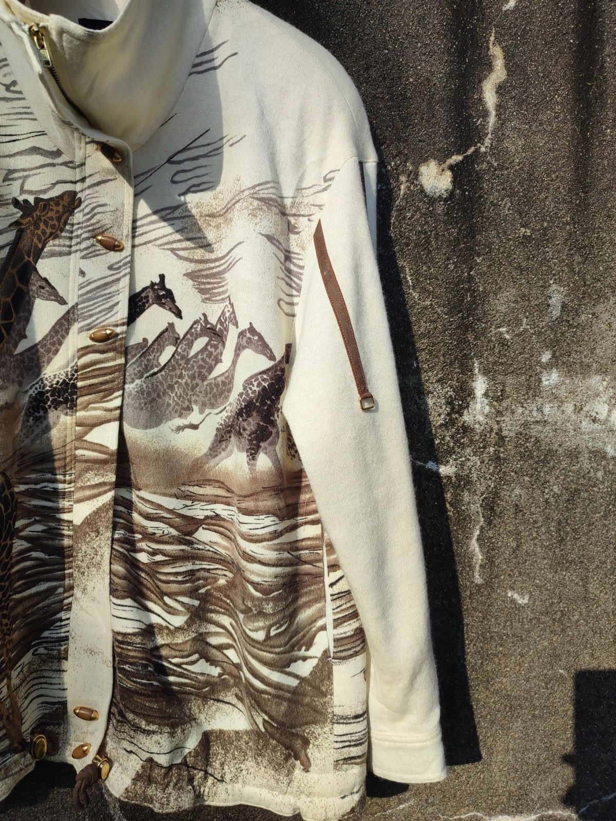Paoloni × Vintage Vintage Franca V. Paoloni Safari Giraffe Print Jacket Size US M / EU 48-50 / 2 - 7 Thumbnail