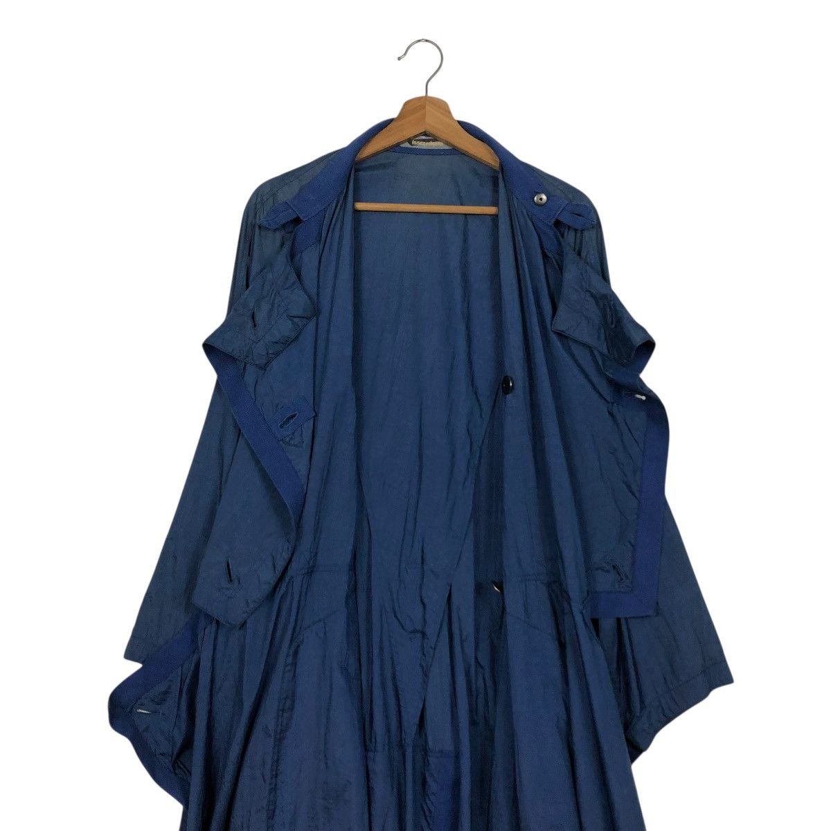 Issey Miyake 🔥VINTAGE 80’s NYLON LONG JACKET ISSEY MIYAKE BONDAGE DESIGN Size US M / EU 48-50 / 2 - 11 Thumbnail