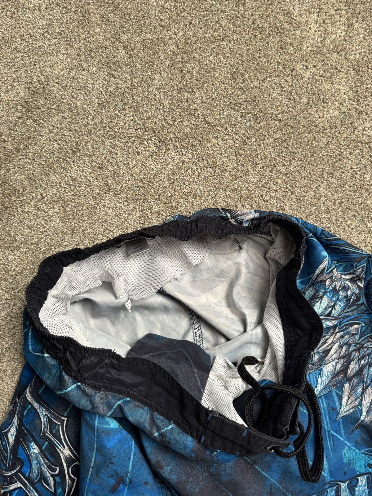 Other BLUE MMA ELITE Y2K AQUATIC SHORTS Size US 31 - 5 Thumbnail