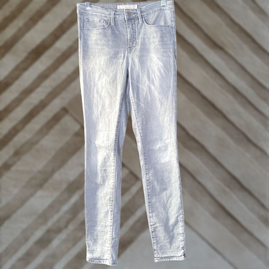 Athleta Athleta Womens Jeans Gray Denim Sculptek Mid Rise Slim Stretch 8 Size 30" / US 8 / IT 44 - 1 Thumbnail