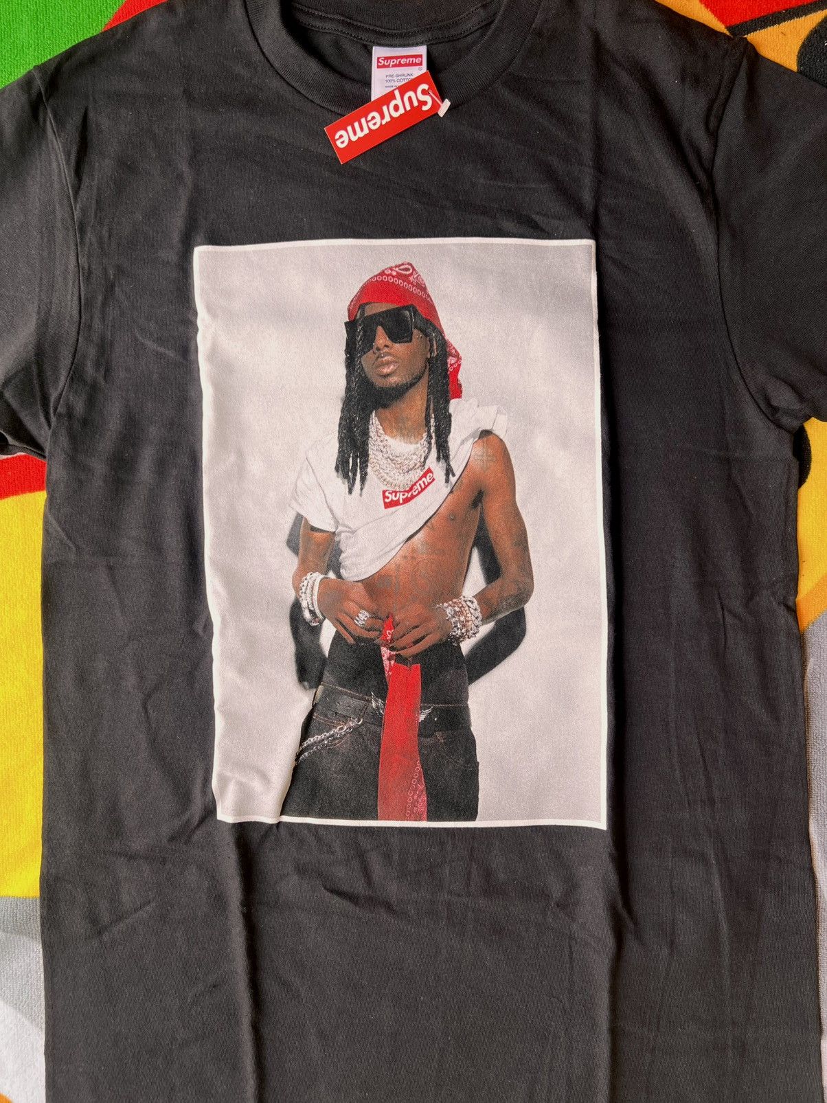 Supreme Supreme Playboi Carti Photo Tee black L tshirt rap trap Size US L / EU 52-54 / 3 - 14 Thumbnail